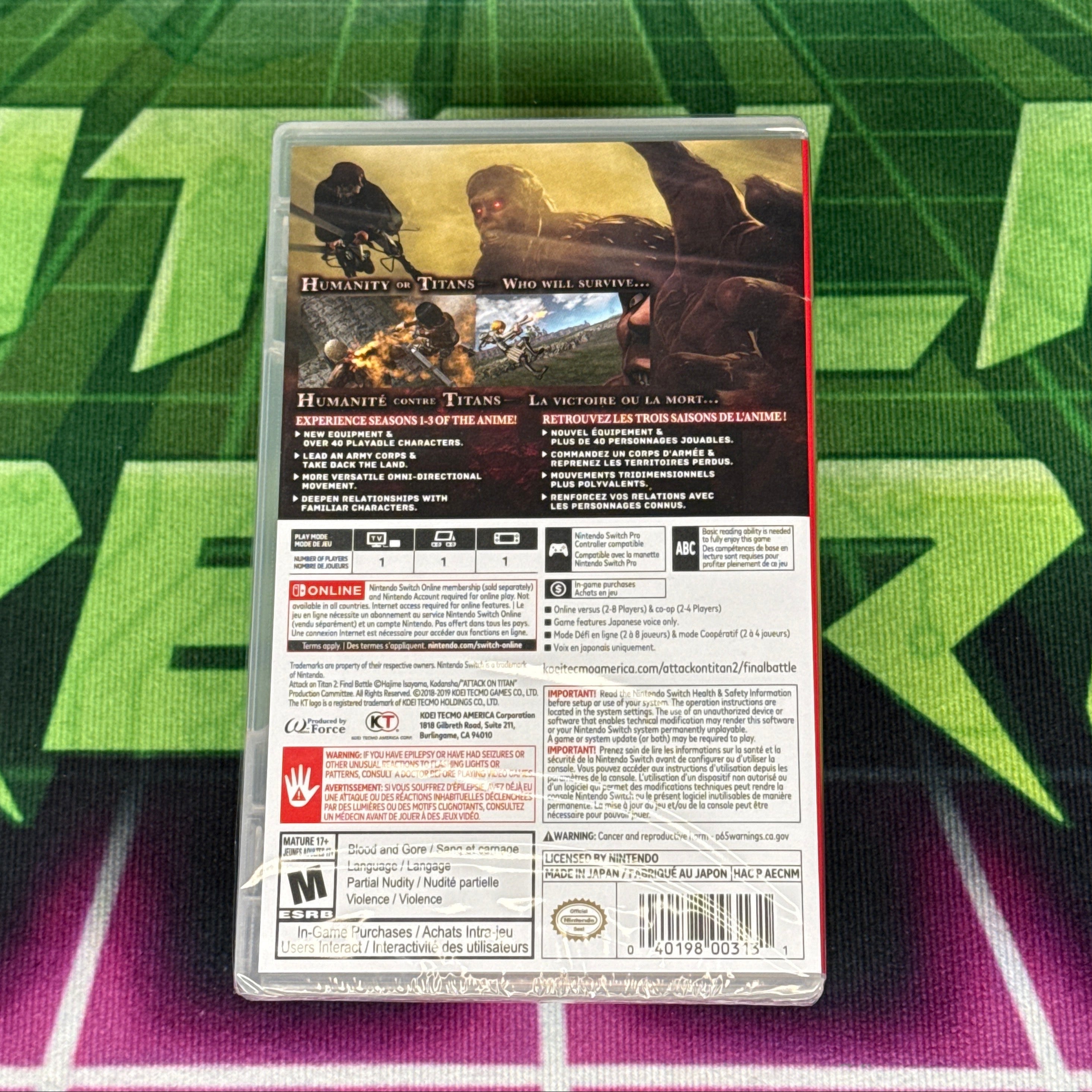 Attack on Titan 2: Final Battle | Nintendo Switch