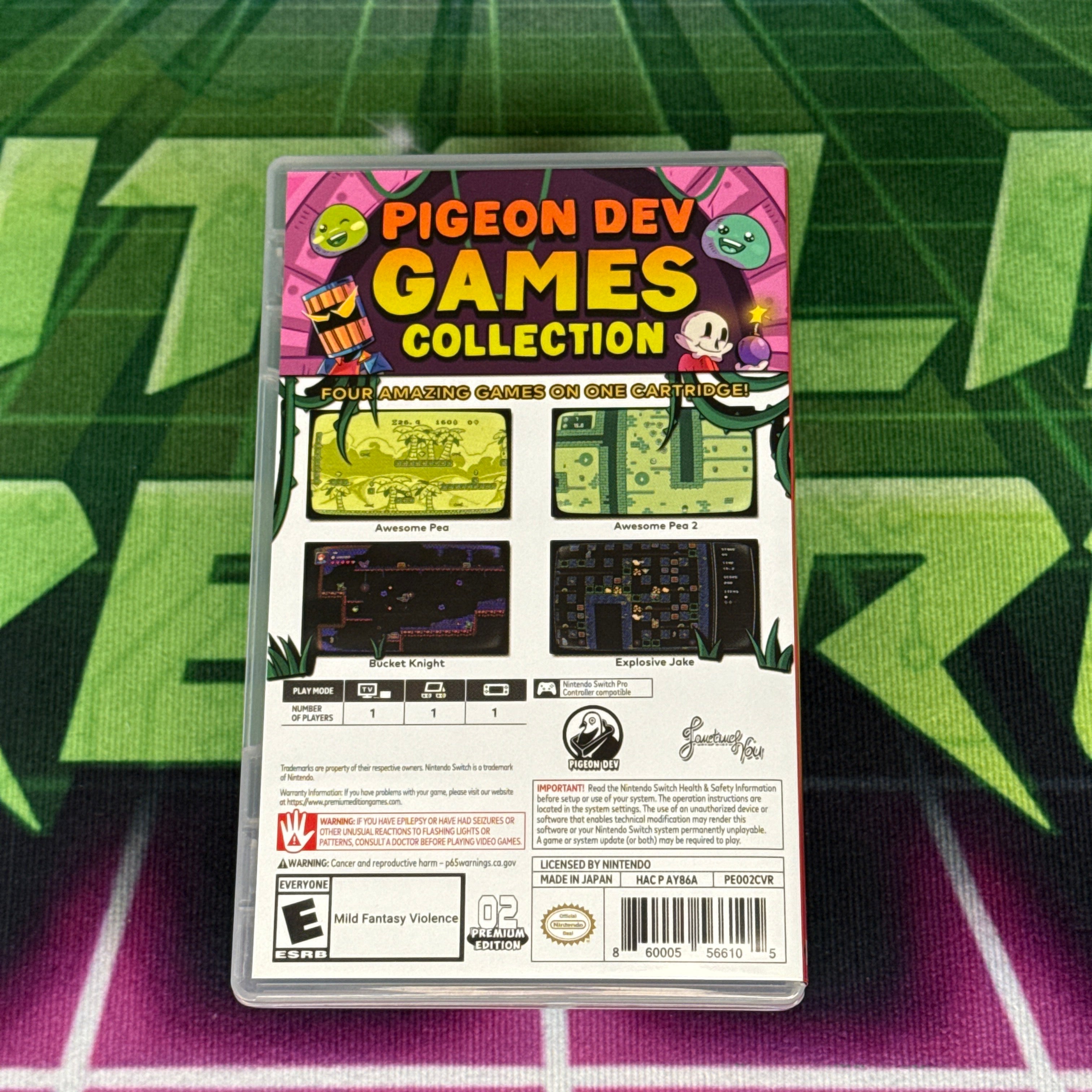Pigeon Dev Games Collection – Premium Edition 02 | Nintendo Switch