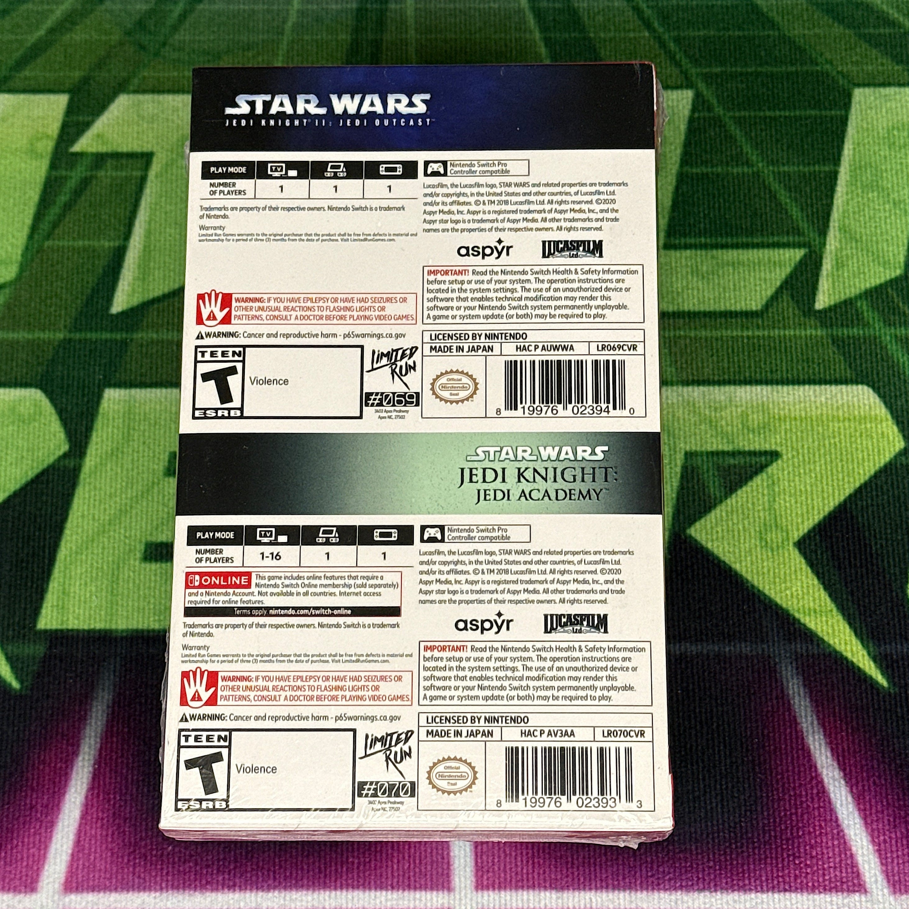 Star Wars Jedi Knight: Jedi Outcast & Jedi Academy | Nintendo Switch