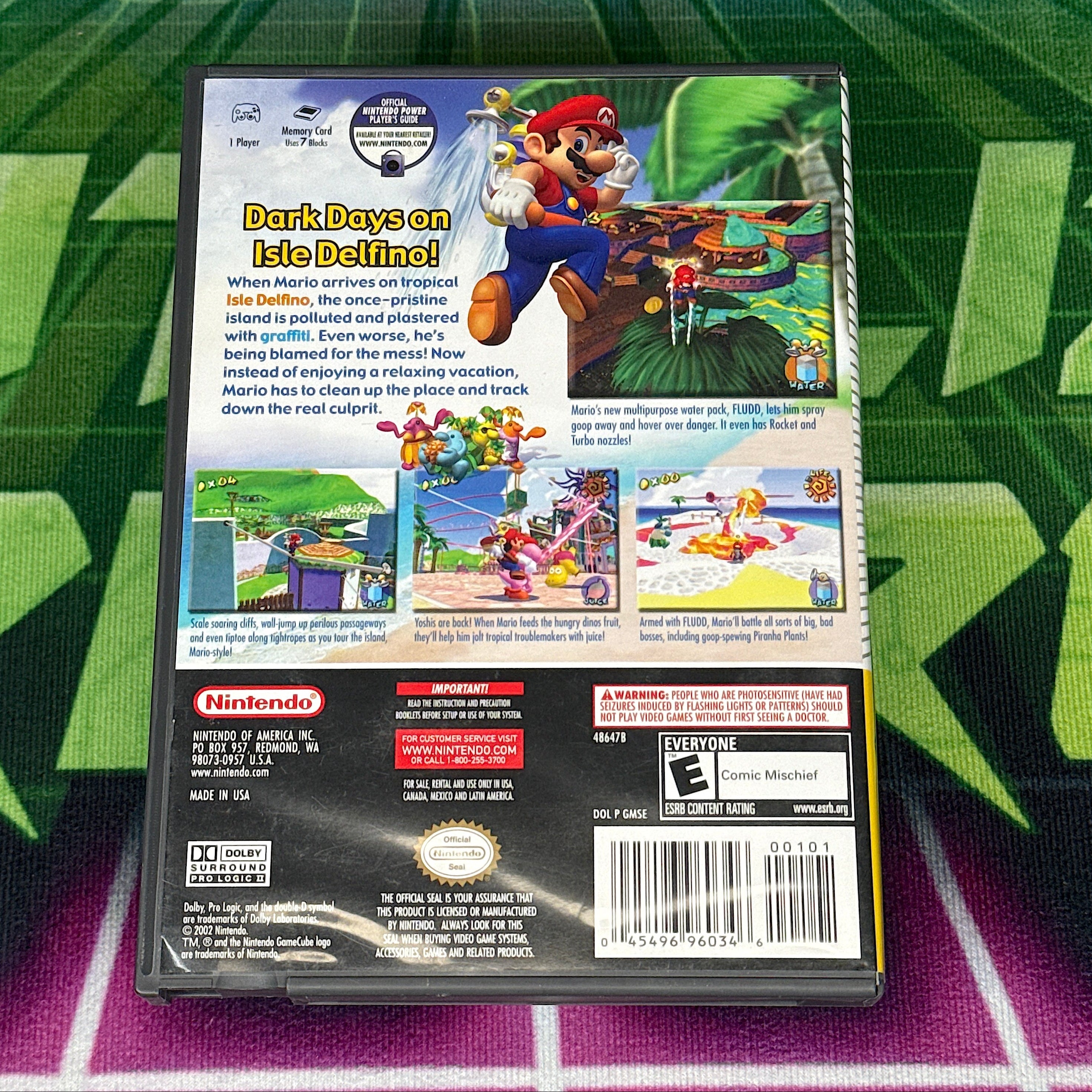 Super Mario Sunshine (Player's Choice) | Nintendo Gamecube