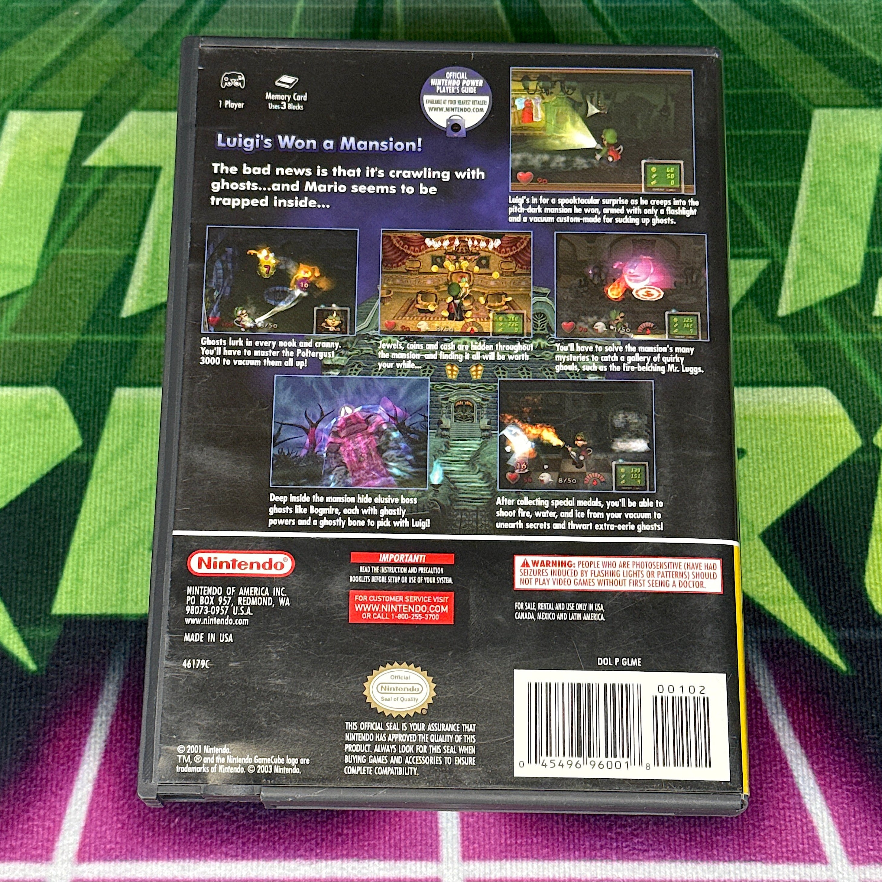 Luigi's Mansion (Player's Choice) | Nintendo Gamecube