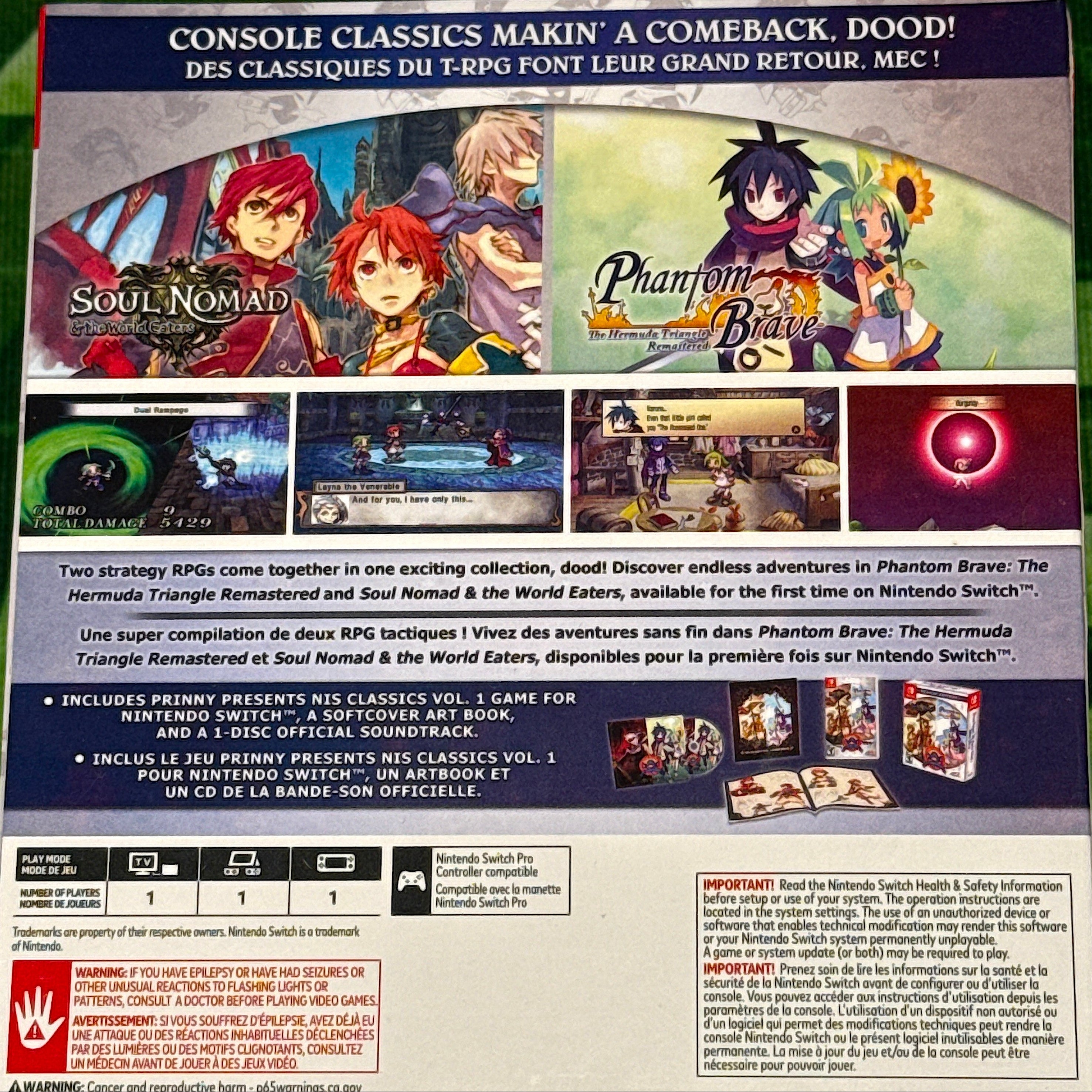 Prinny Presents NIS Classics Volume 1 (Deluxe Edition) | Nintendo Switch