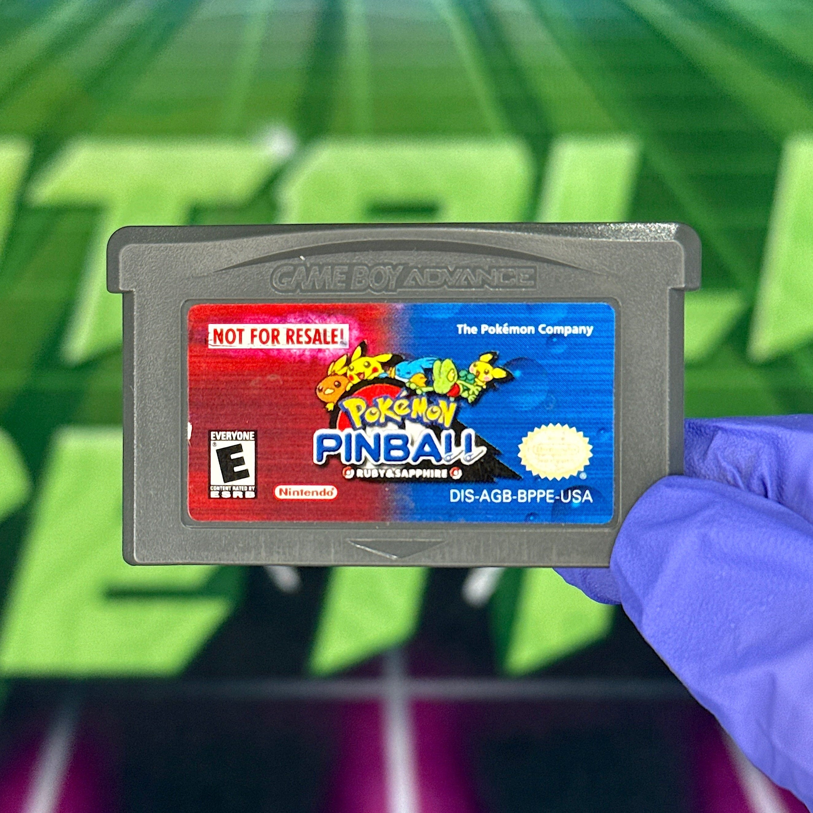 Pokemon Pinball: Ruby & Sapphire (Not for Resale) | GameBoy Advance