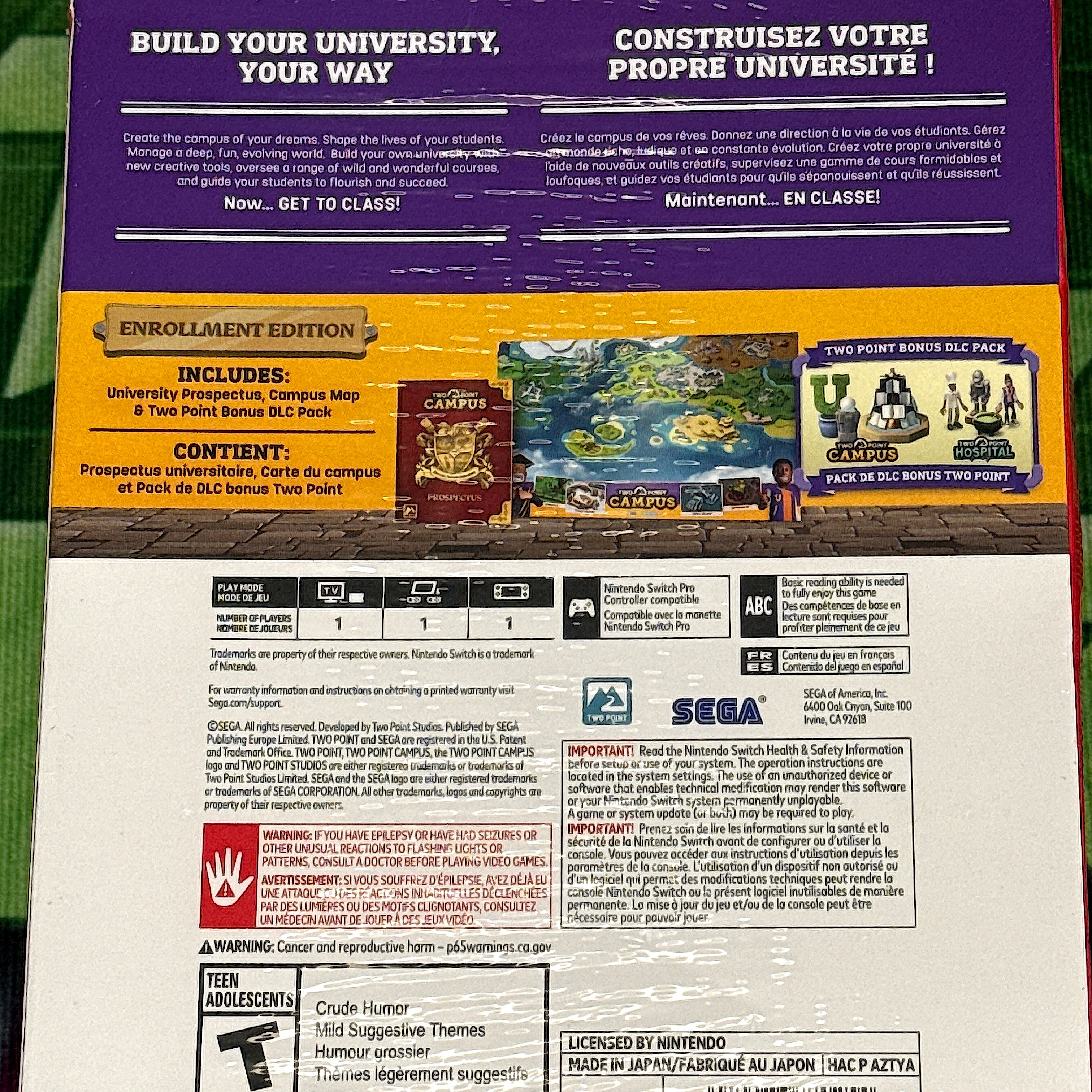 Two Point Campus (Enrollment Edition) | Nintendo Switch
