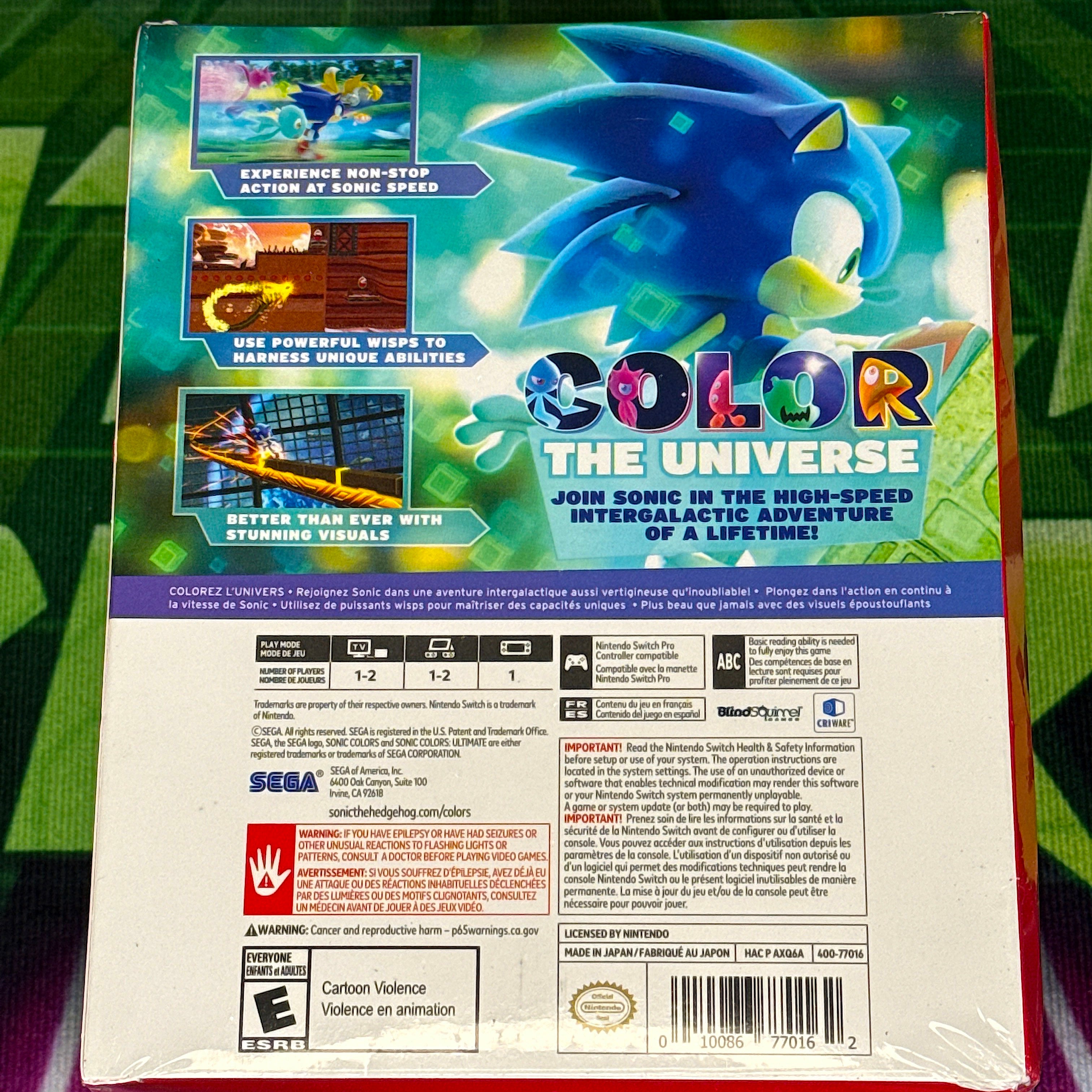 Sonic Colors Ultimate (Launch Edition) | Nintendo Switch