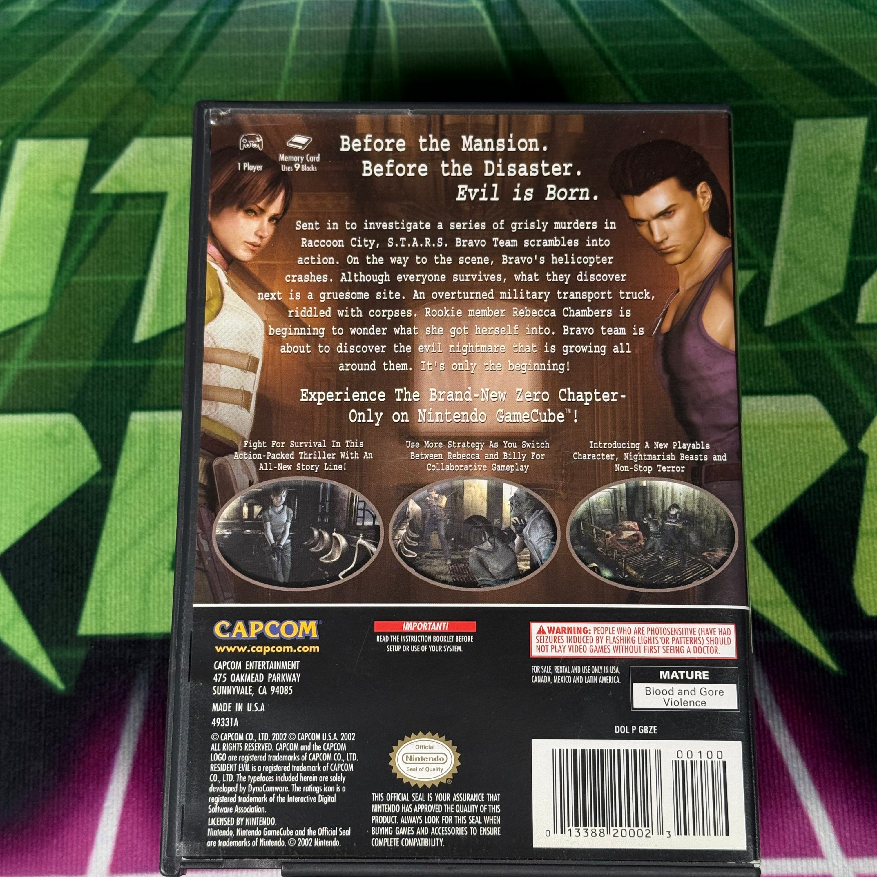 Resident Evil Zero | Nintendo Gamecube