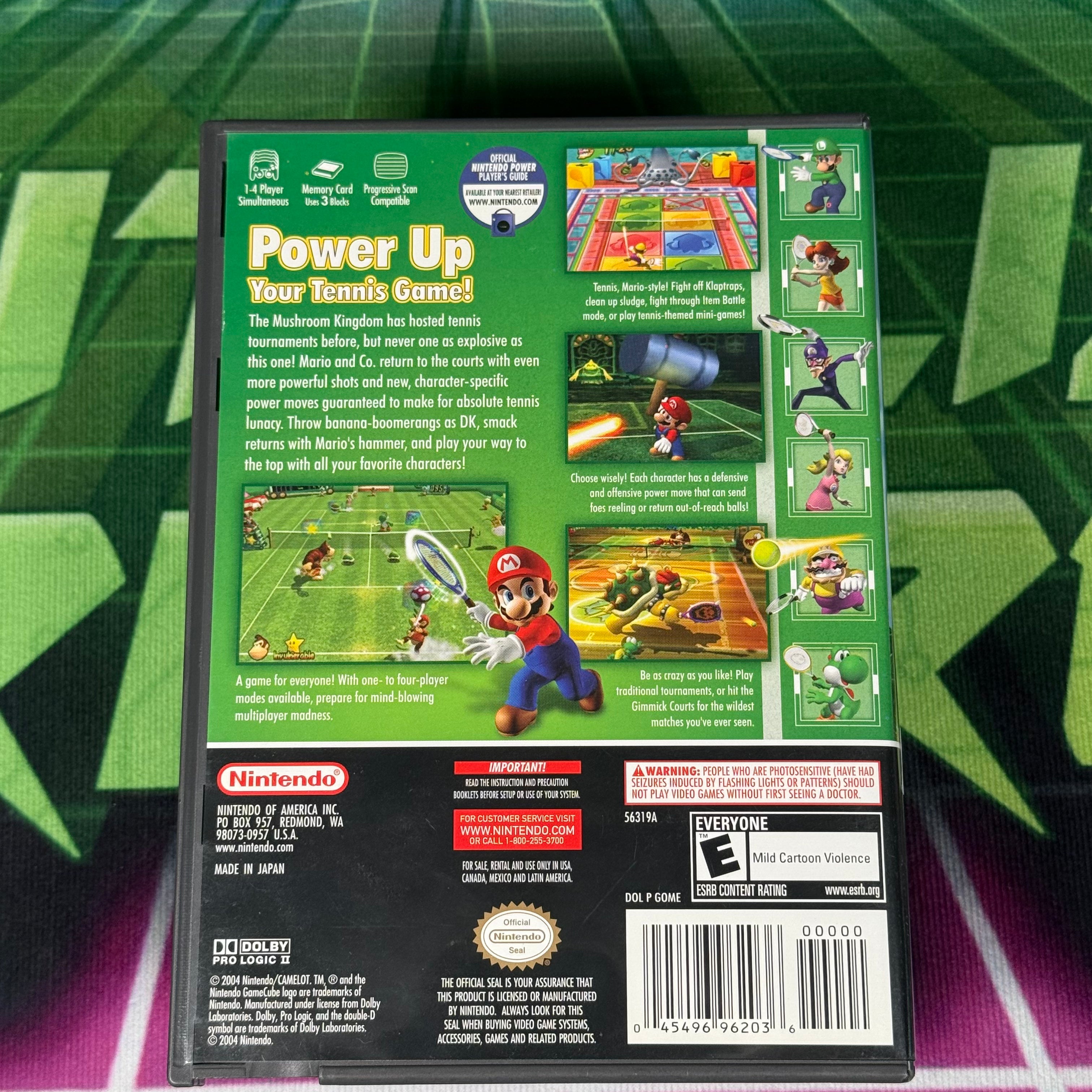 Mario Power Tennis (Best Seller Cover) | Nintendo Gamecube