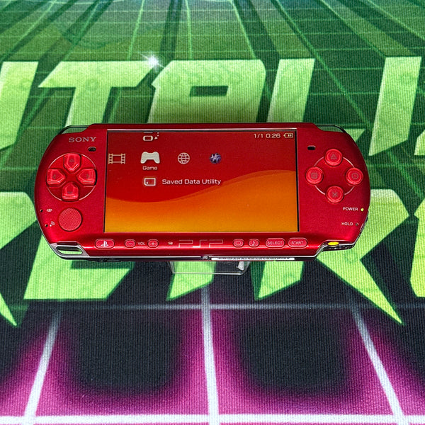 PSP 3000 Handheld Console – Radiant Red (OEM)