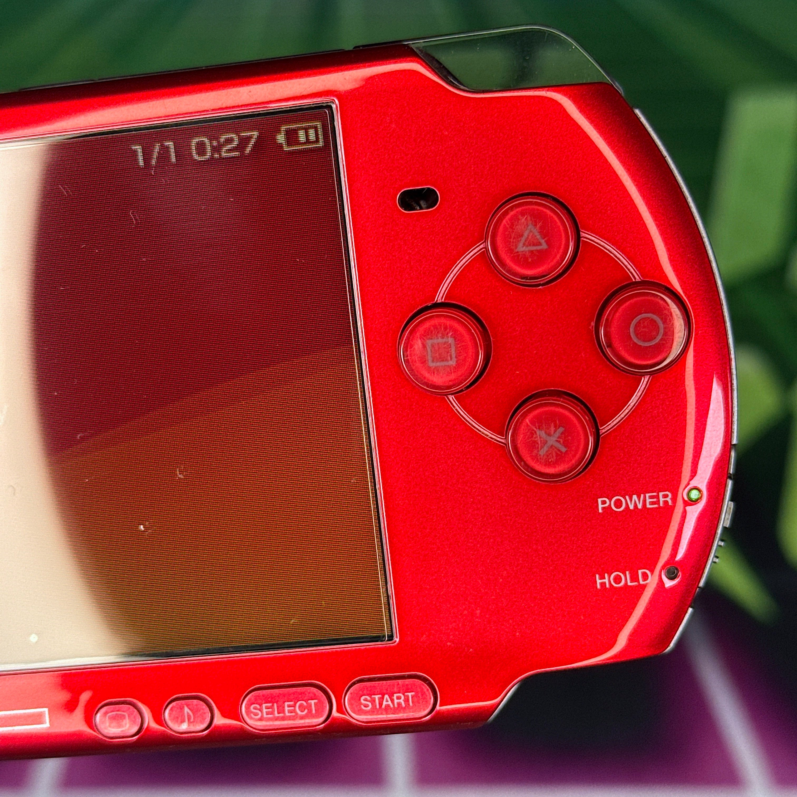 PSP 3000 Handheld Console – Radiant Red (OEM)