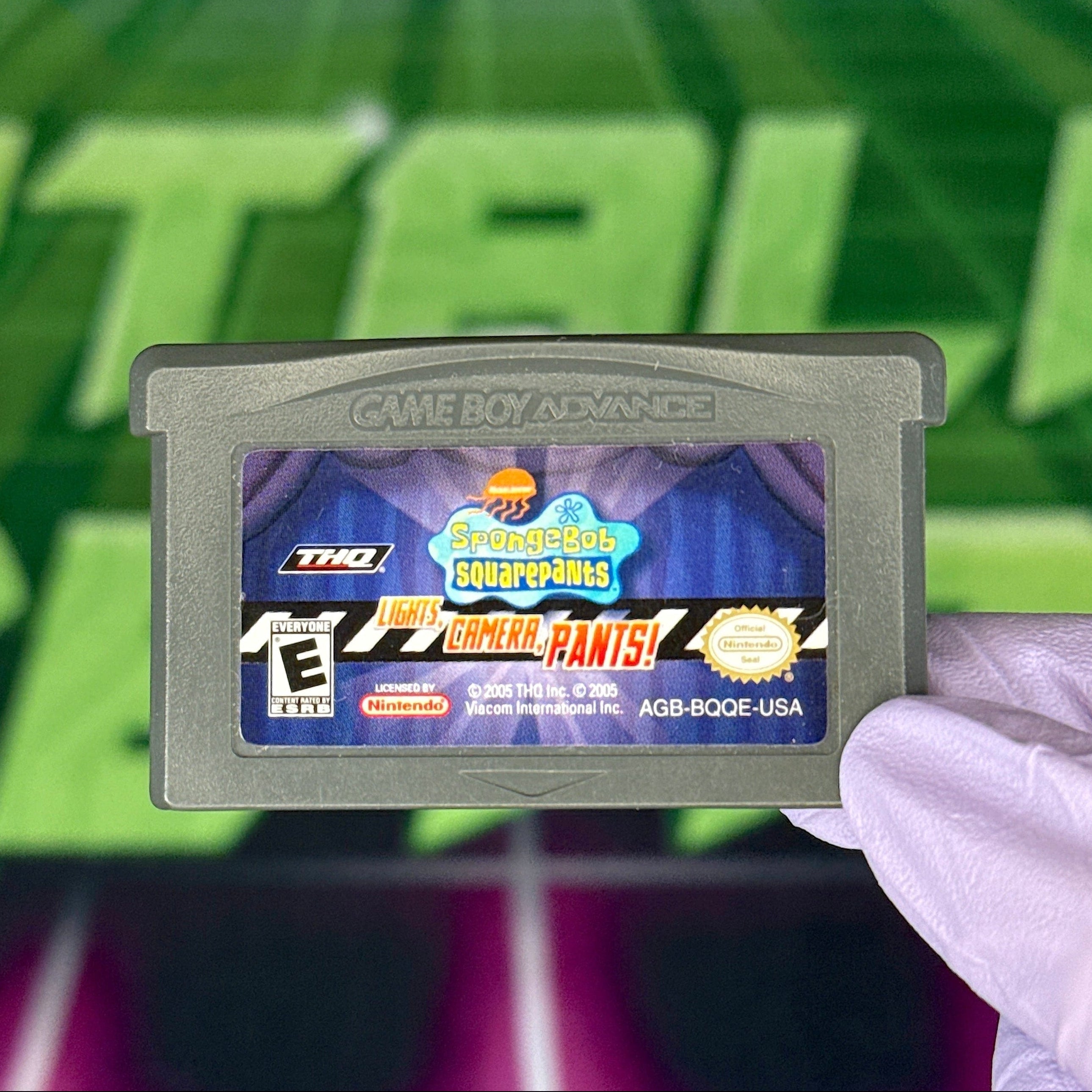 SpongeBob SquarePants: Lights, Camera, Pants! | GameBoy Advance