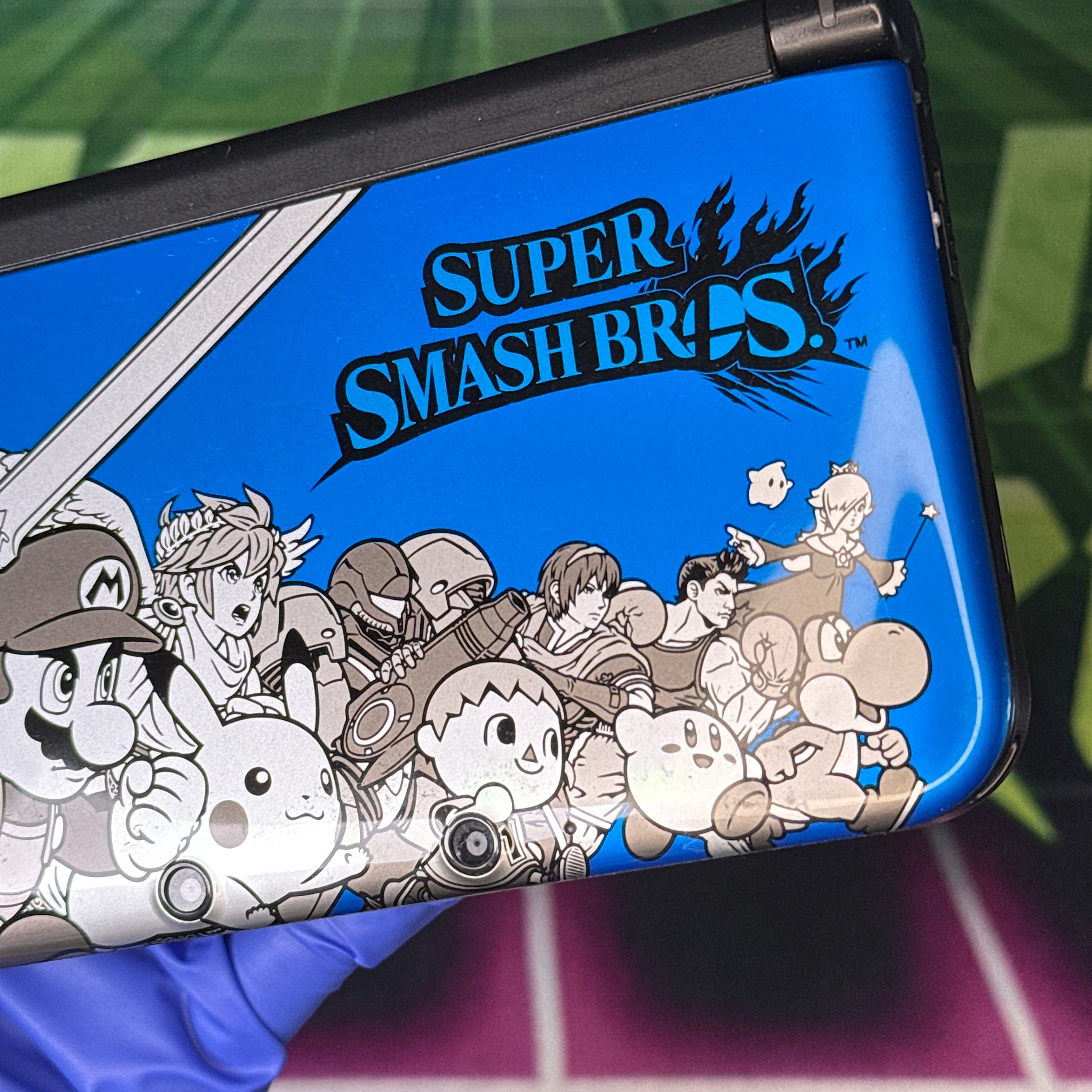 Nintendo 3DS XL Handheld Console - Super Smash Bros. - Blue