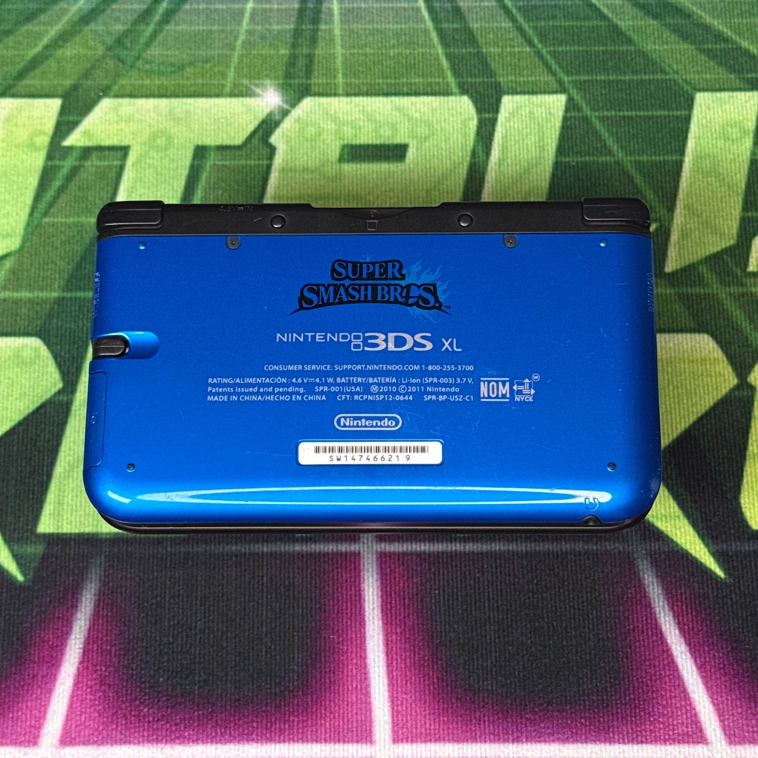 Nintendo 3DS XL Handheld Console - Super Smash Bros. - Blue