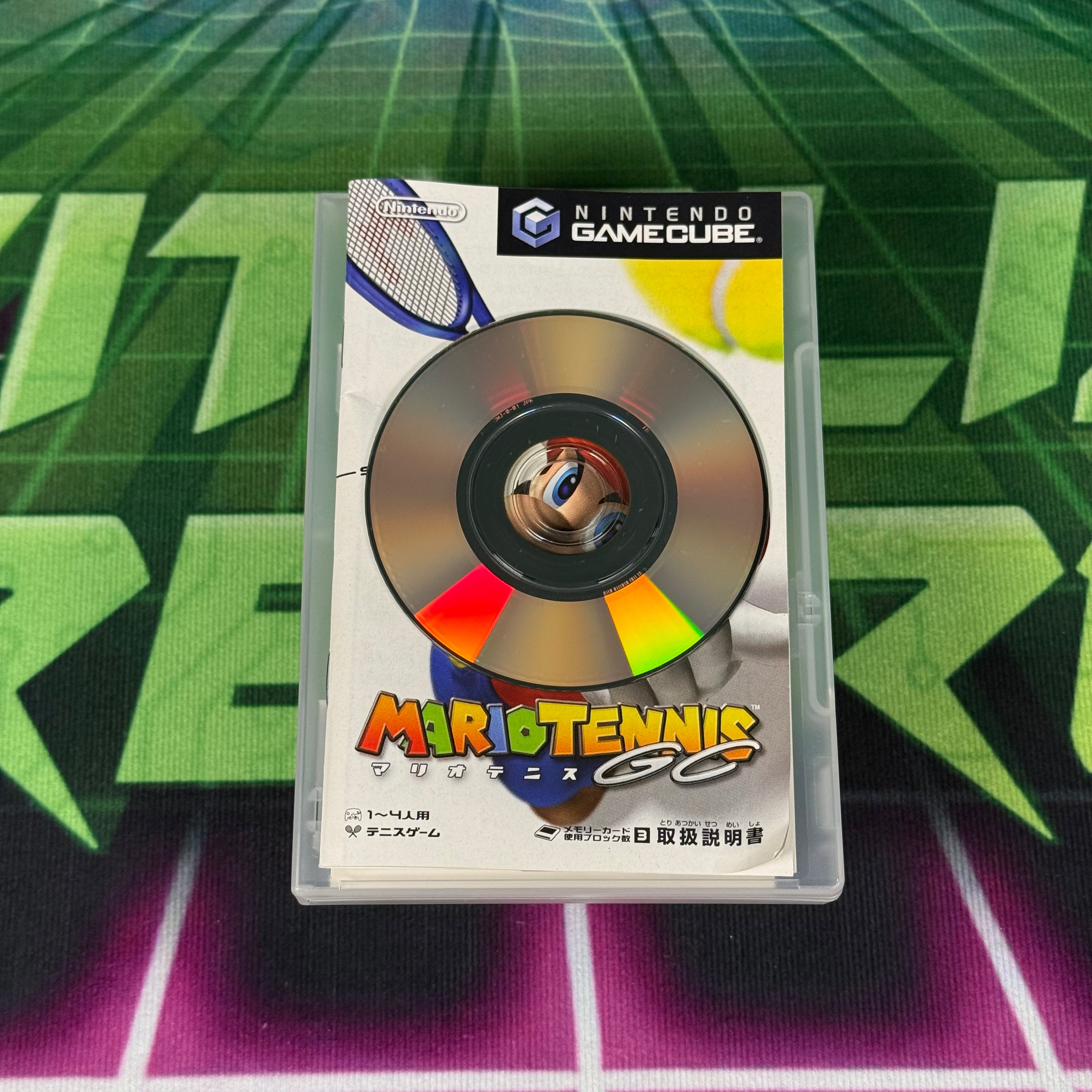 Mario Tennis | JP Gamecube (damaged sleeve)