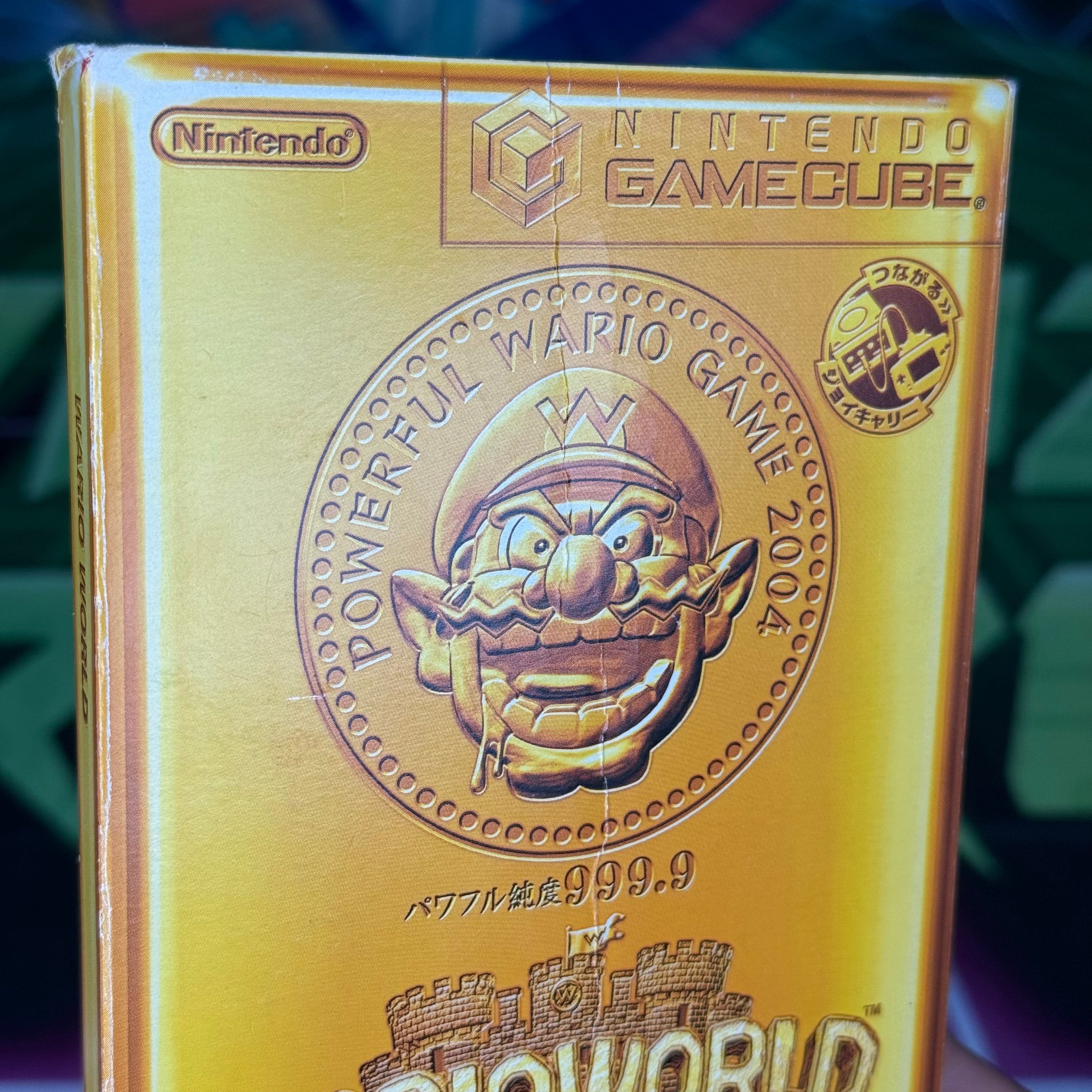 Wario World | JP Gamecube (damaged sleeve)