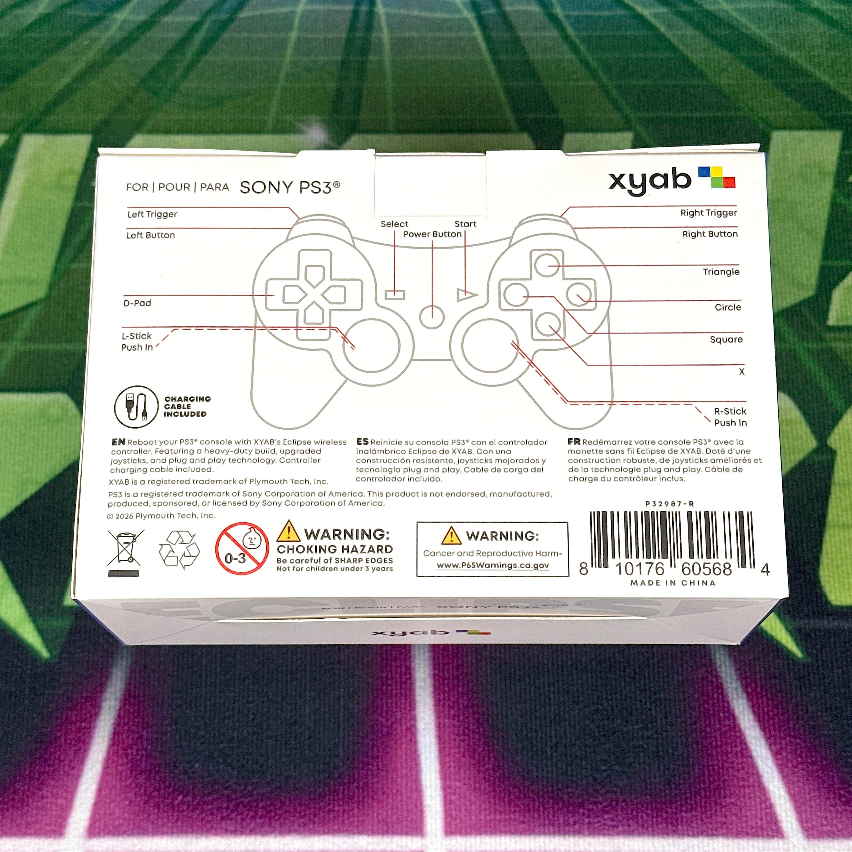 Eclipse Wireless Controller – Azure Blue | PlayStation 3