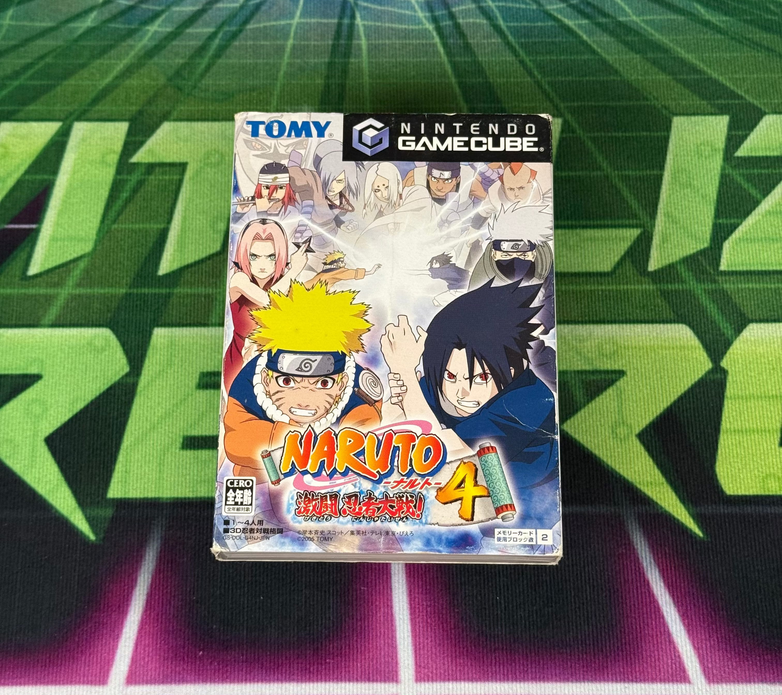 Naruto: Gekitou Ninja Taisen 4 | JP Gamecube (no manual)