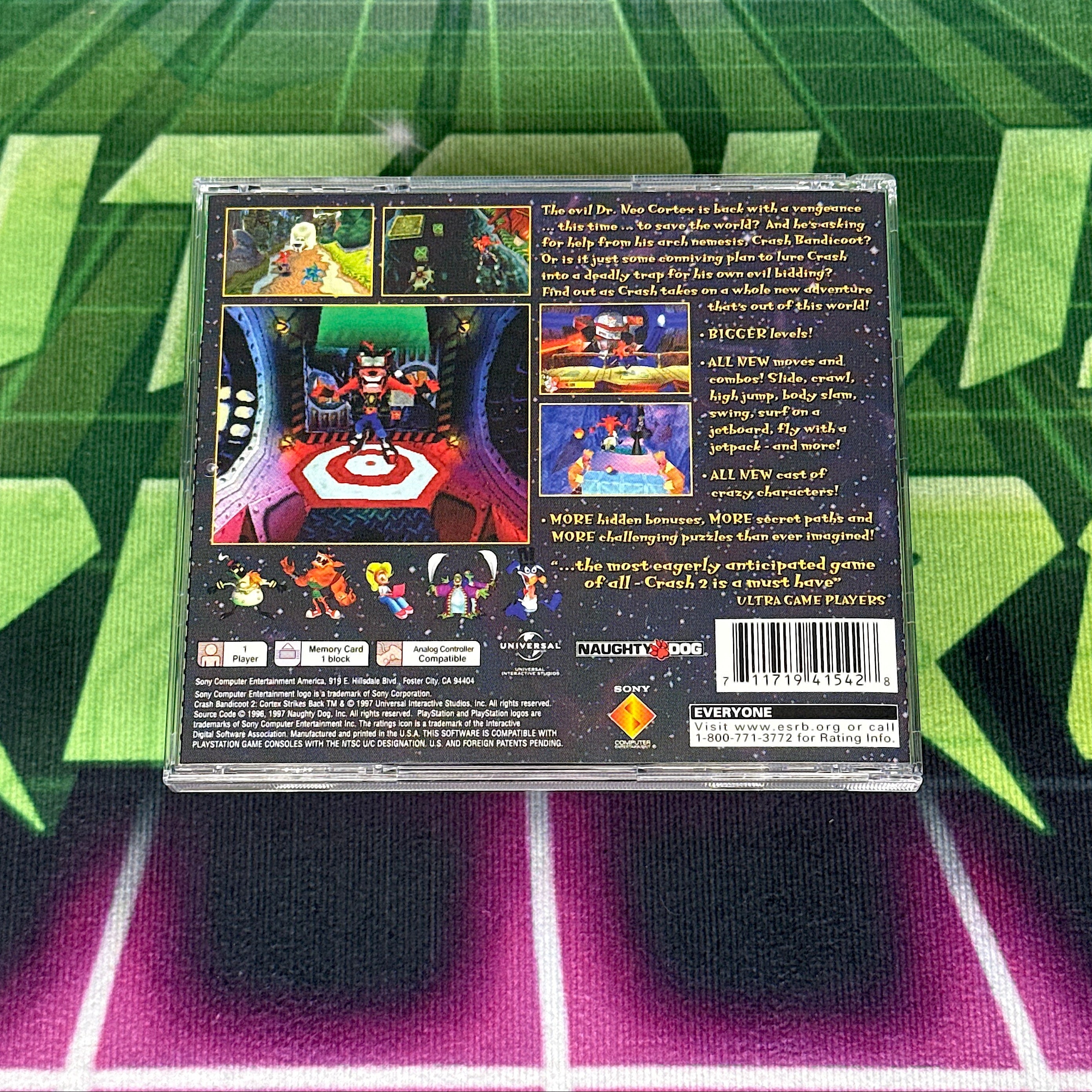 Crash Bandicoot 2: Cortex Strikes Back (Greatest Hits) | PS1