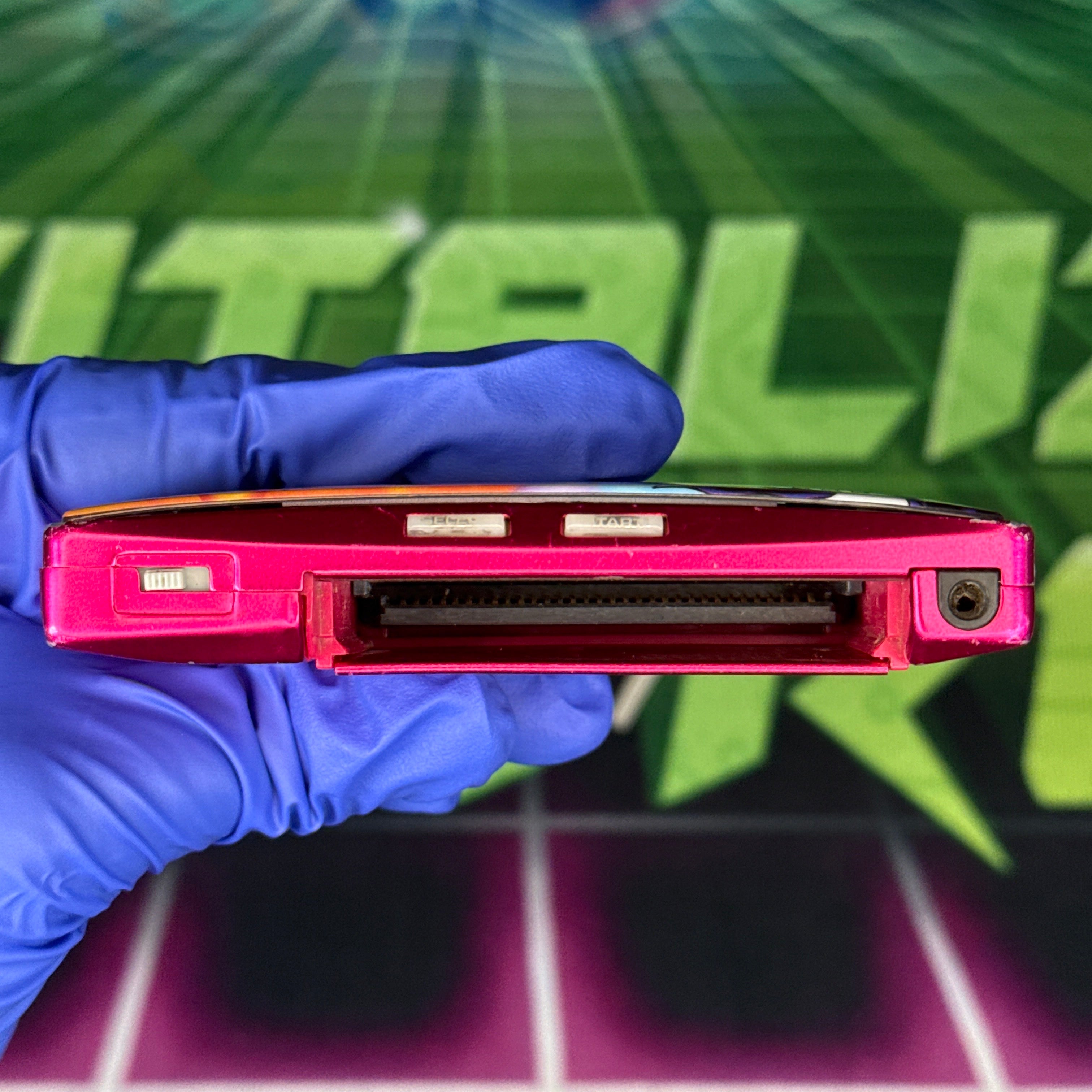Nintendo GameBoy Micro – Pink w/ Custom Faceplate