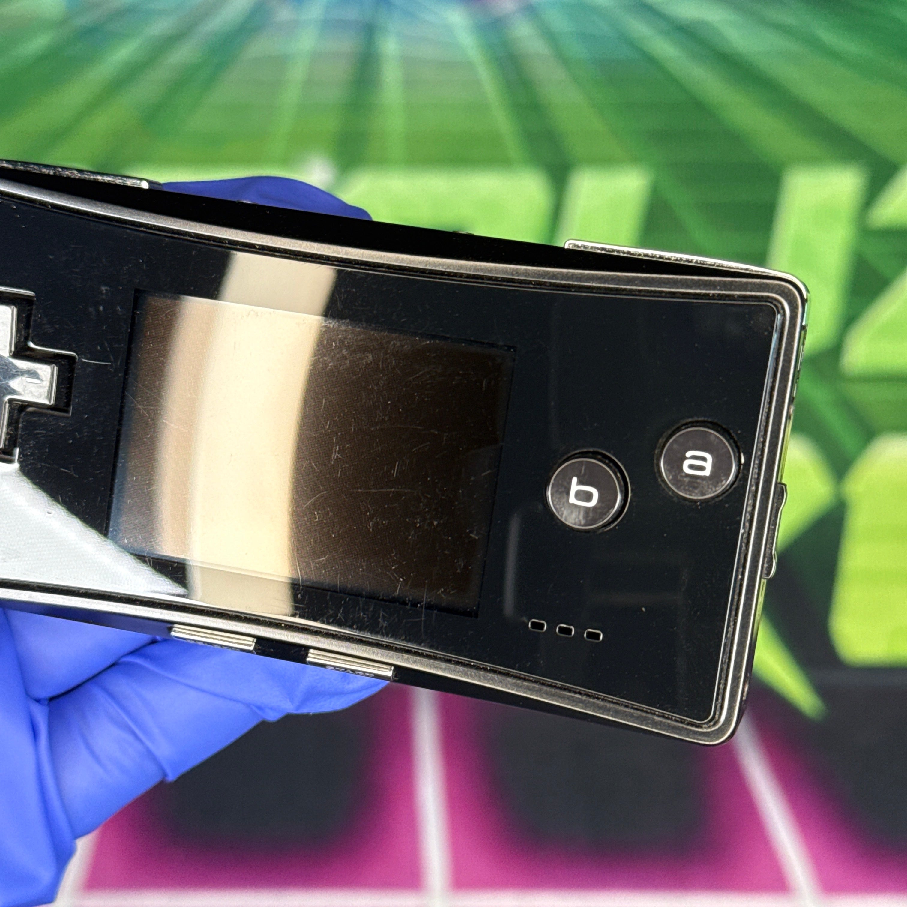 Nintendo GameBoy Micro – Black w/ Original Pouch