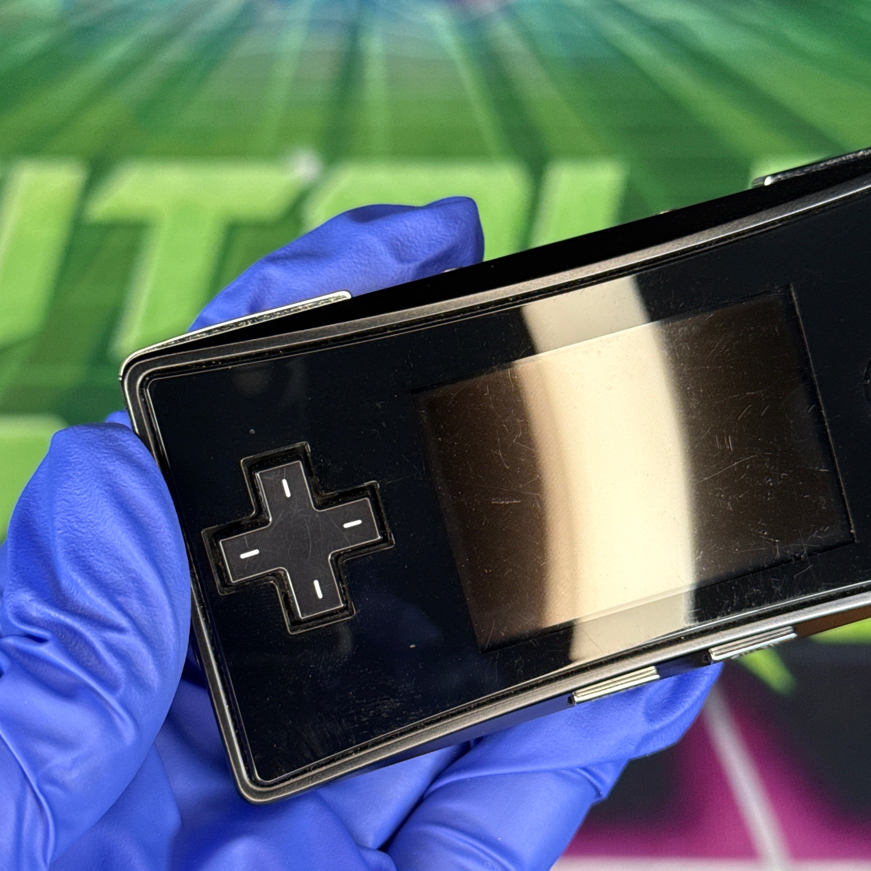 Nintendo GameBoy Micro – Black w/ Original Pouch