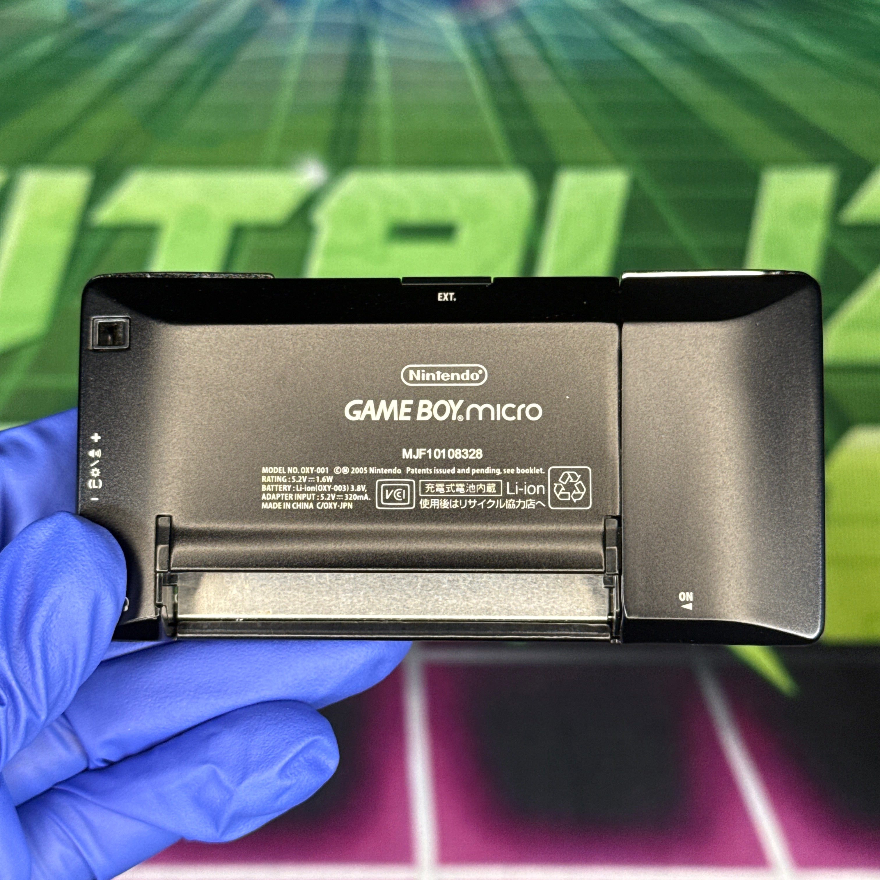 Nintendo GameBoy Micro – Black (CIB) - JP Model