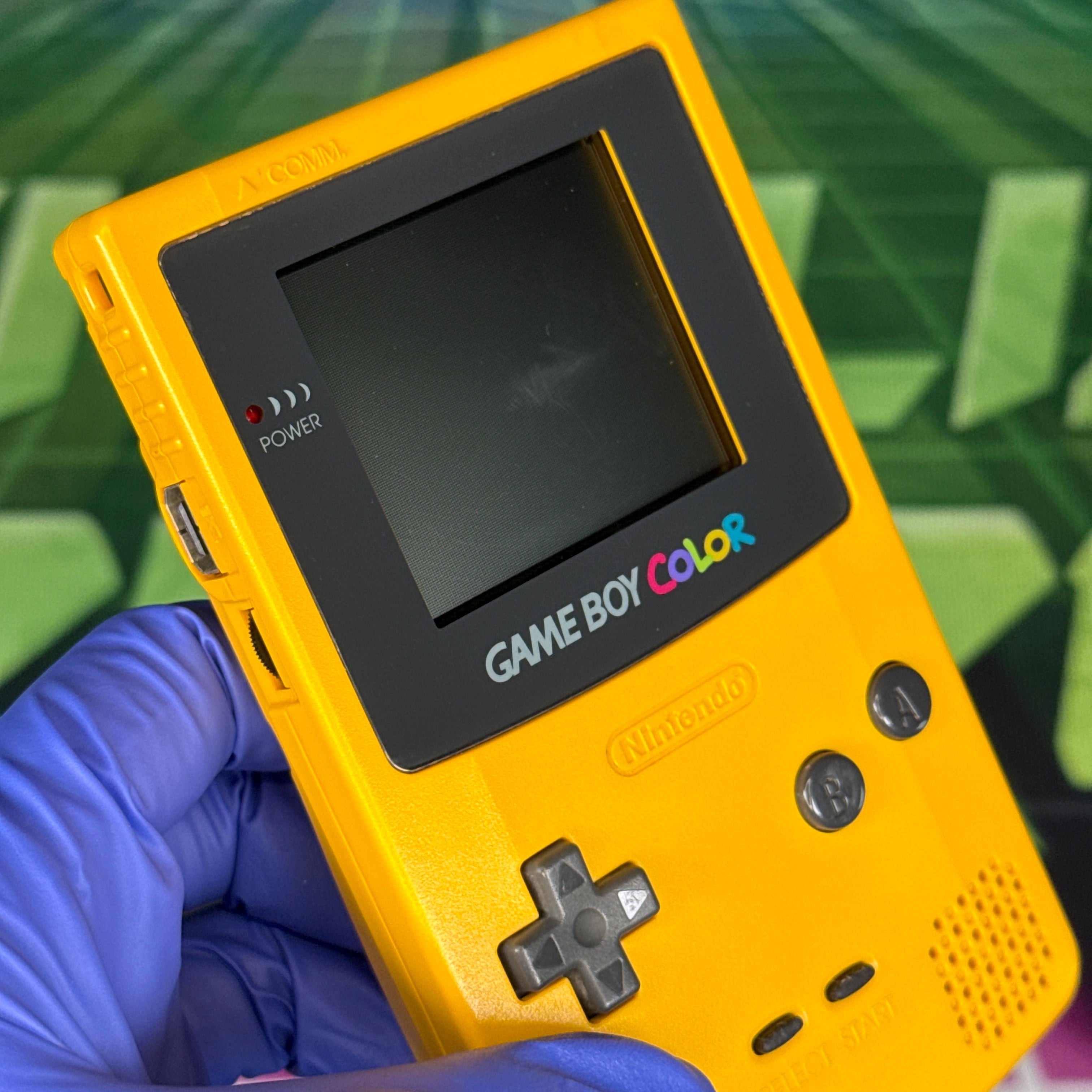 Nintendo GameBoy Color – Yellow – Tested & Working  (JP Model)