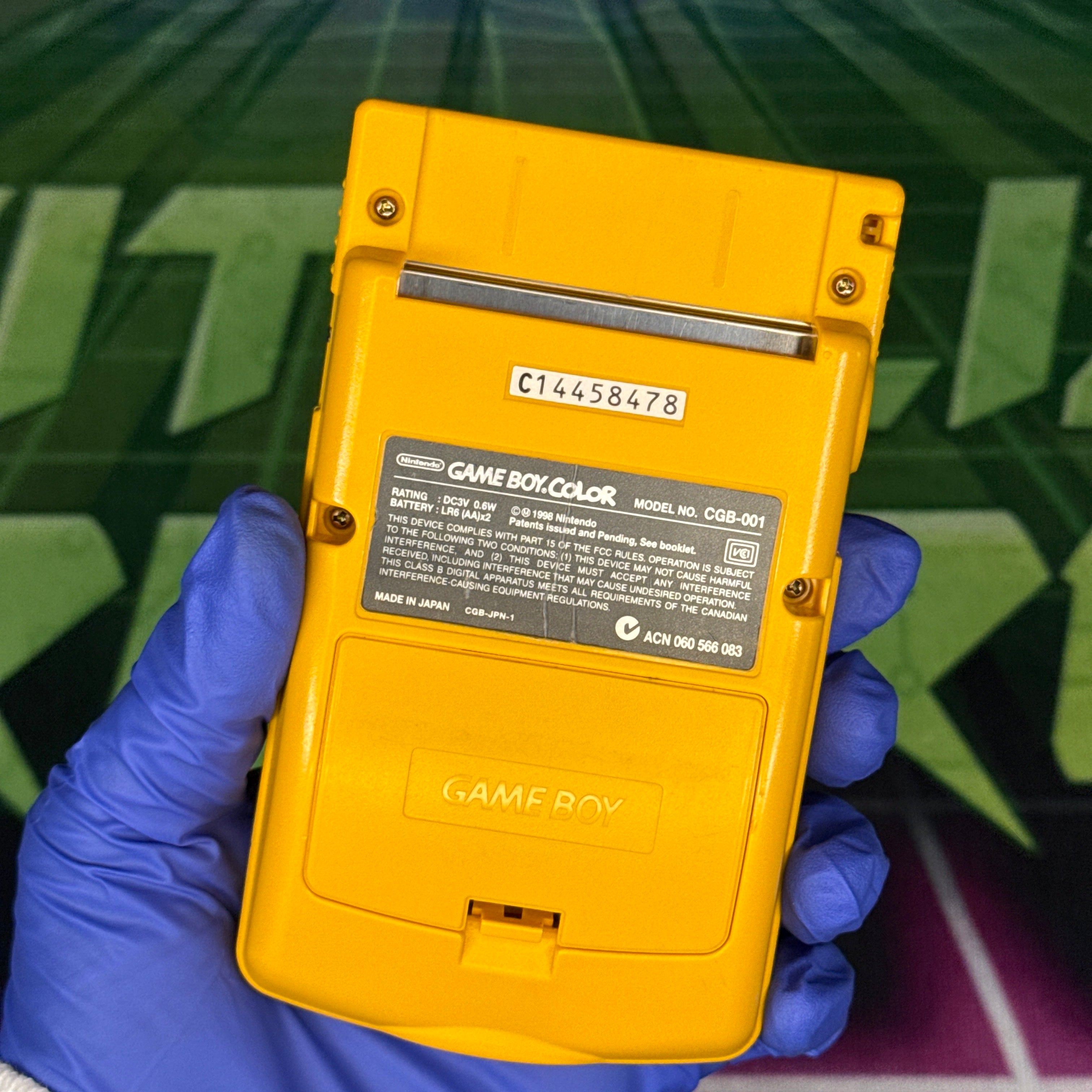 Nintendo GameBoy Color – Yellow – Tested & Working  (JP Model)