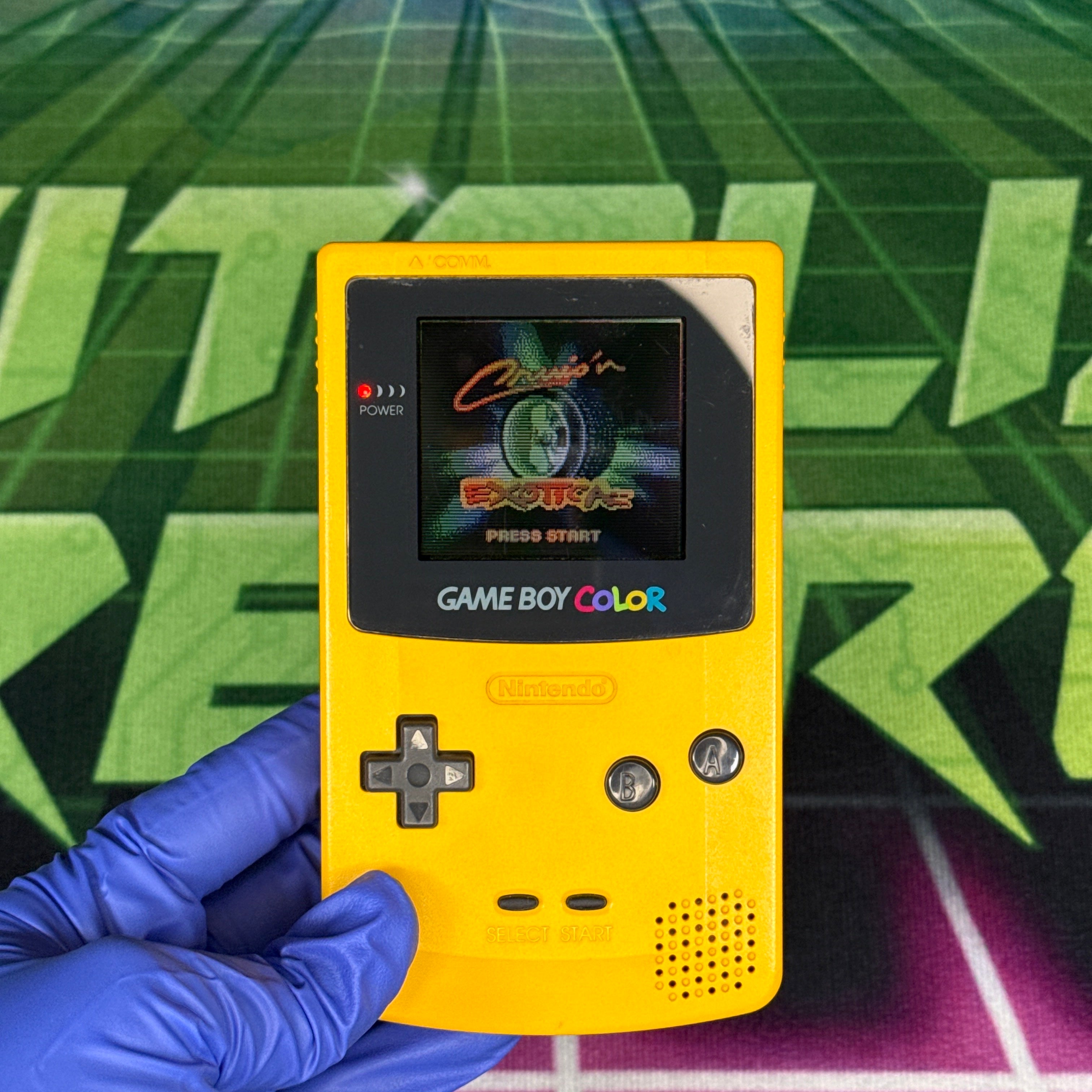 Nintendo GameBoy Color – Yellow – Tested & Working  (JP Model)