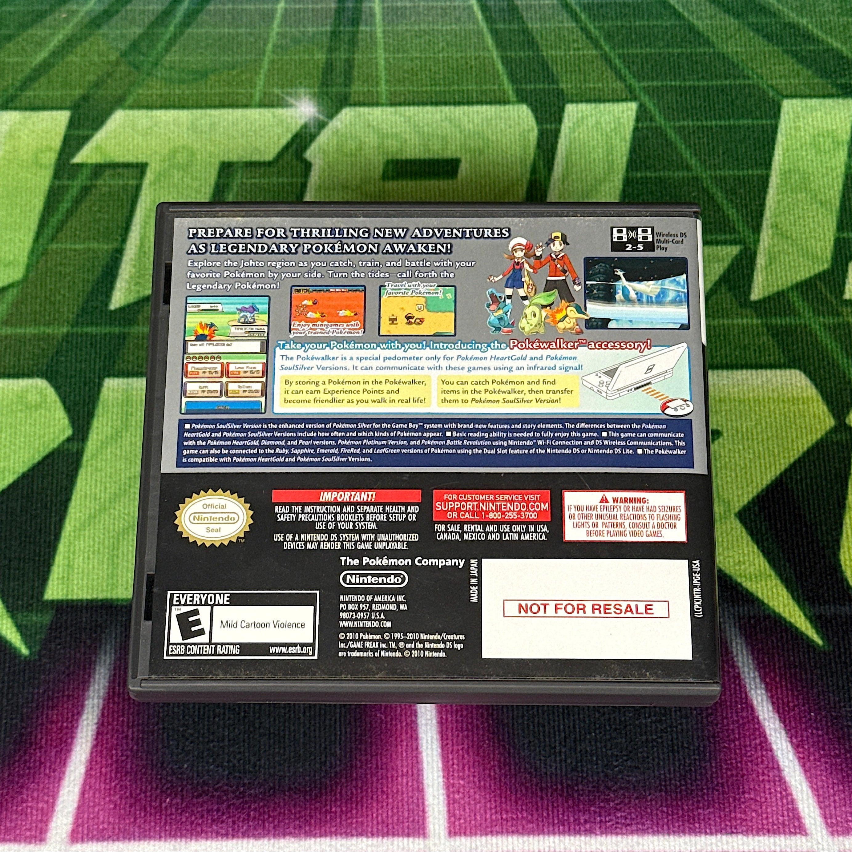 Pokémon SoulSilver Version (Pokéwalker Included) | Nintendo DS