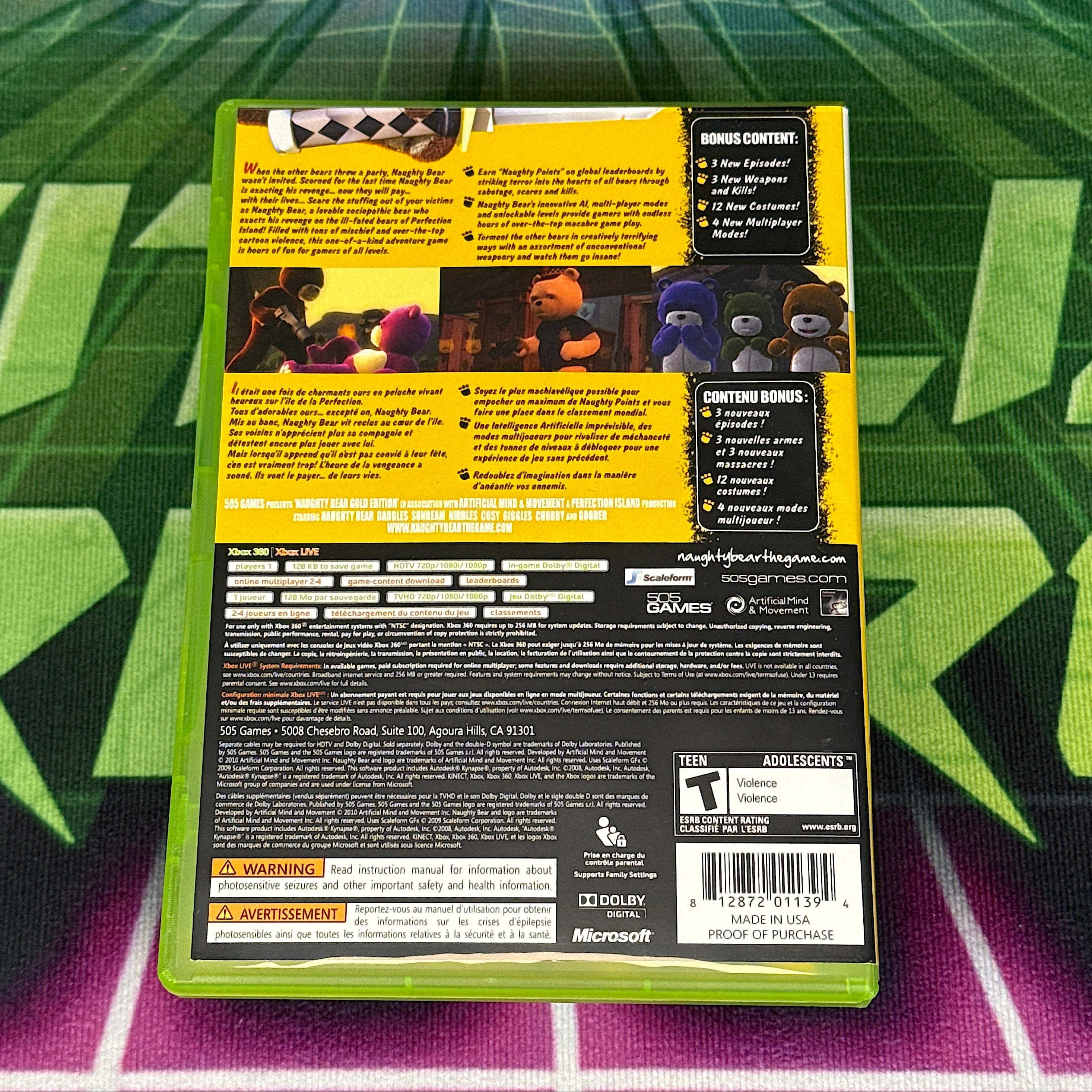 Naughty Bear: Gold Edition | Xbox 360