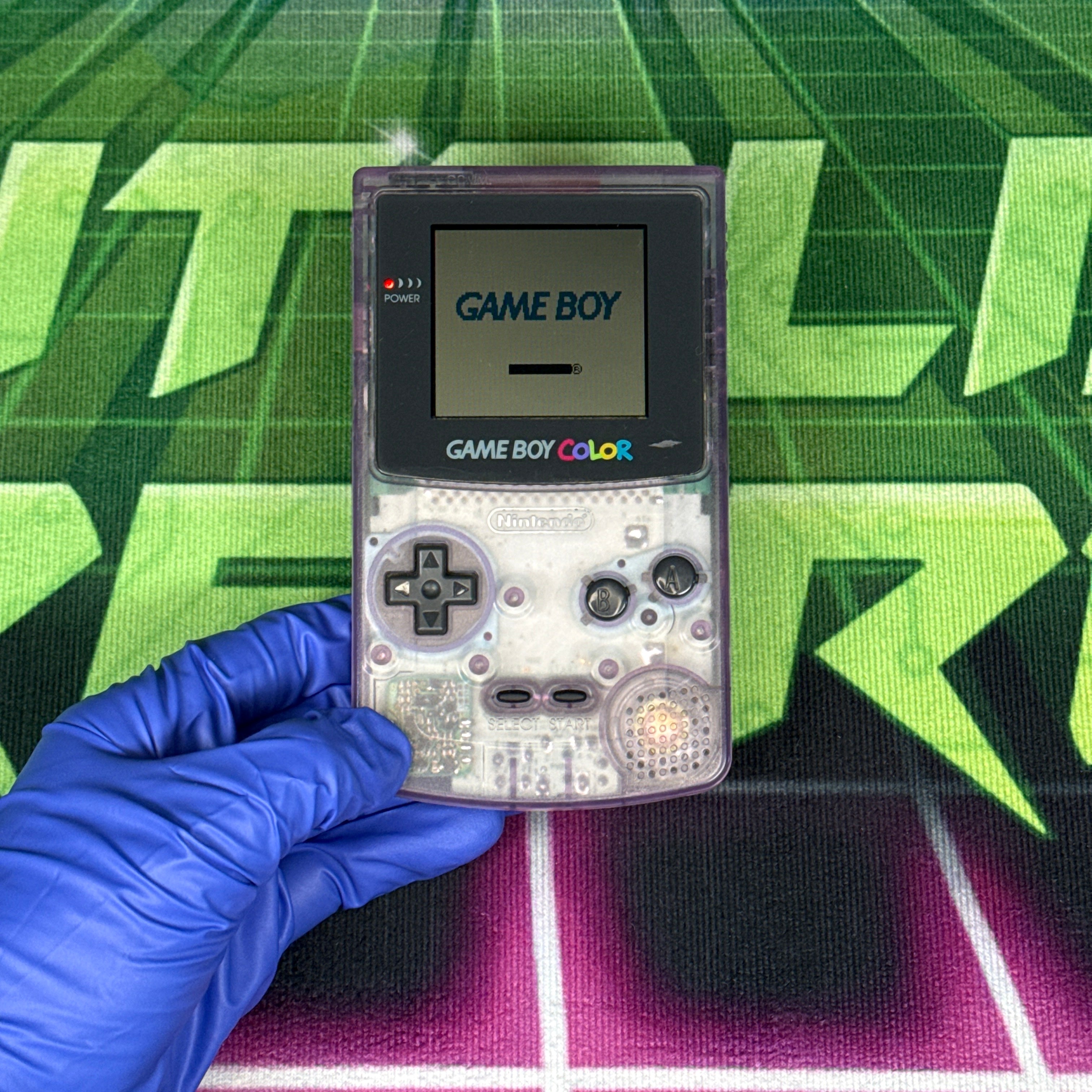 Nintendo GameBoy Color – Atomic Purple – Tested & Working