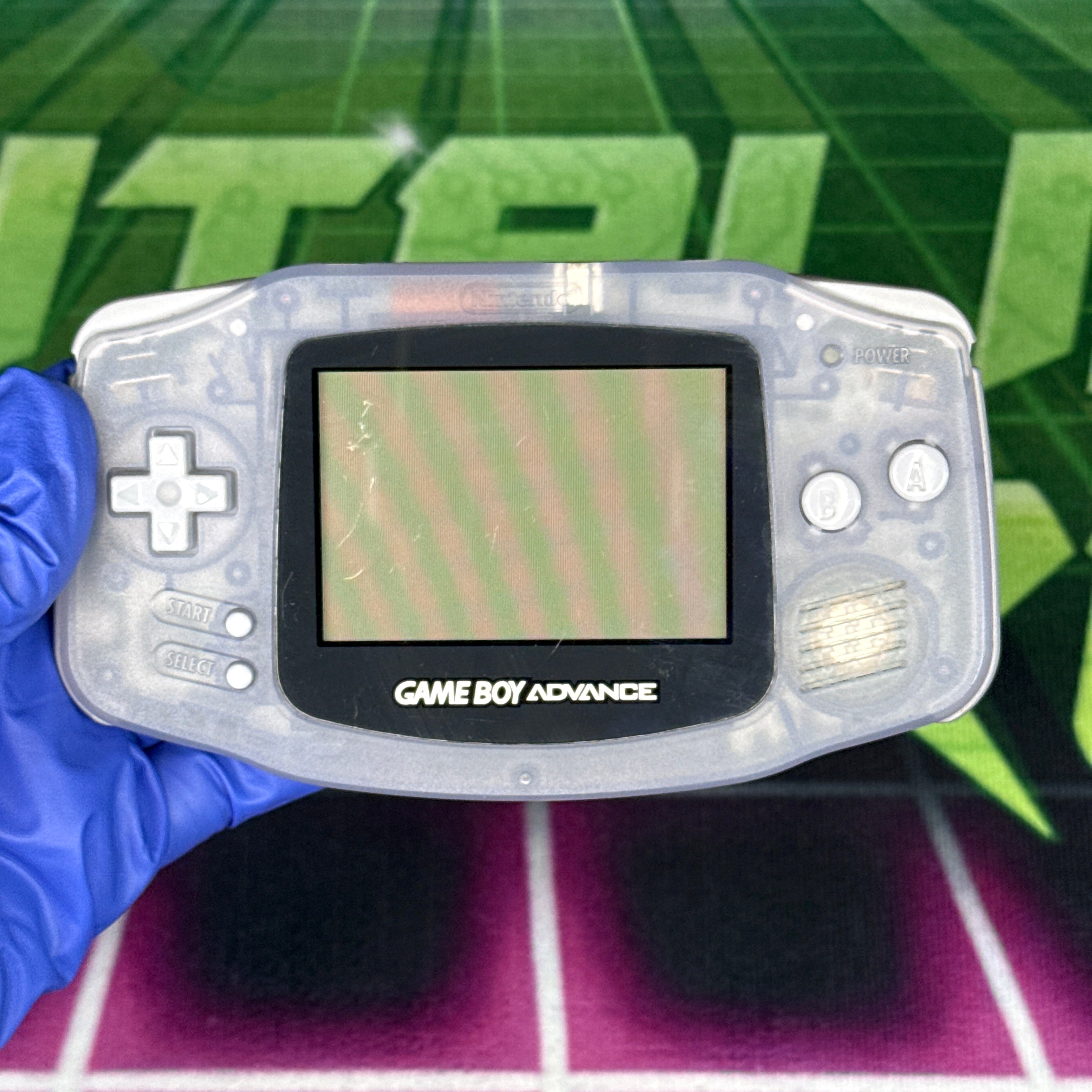 Nintendo GameBoy Advance – Glacier Blue – Tested & Working