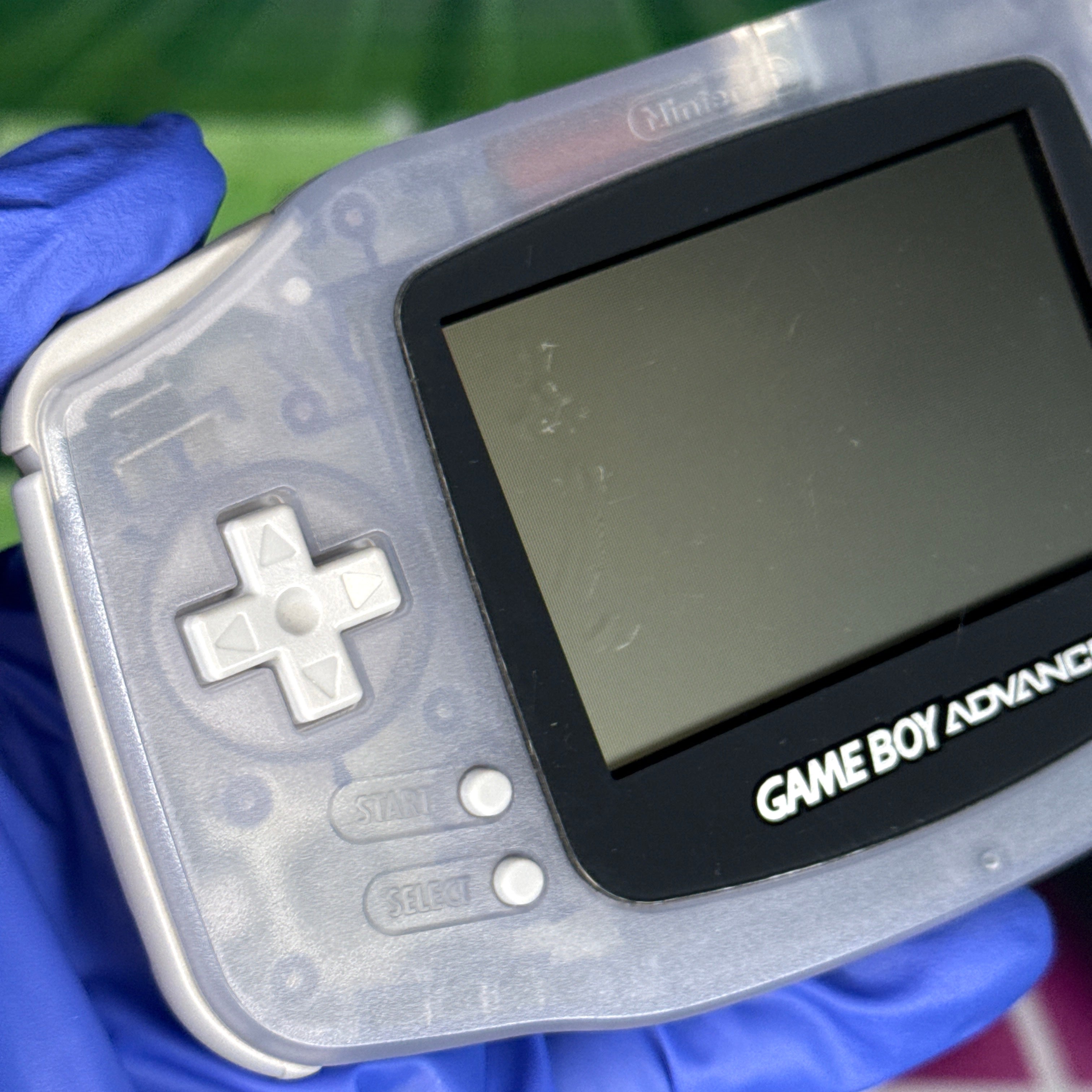 Nintendo GameBoy Advance – Glacier Blue – Tested & Working