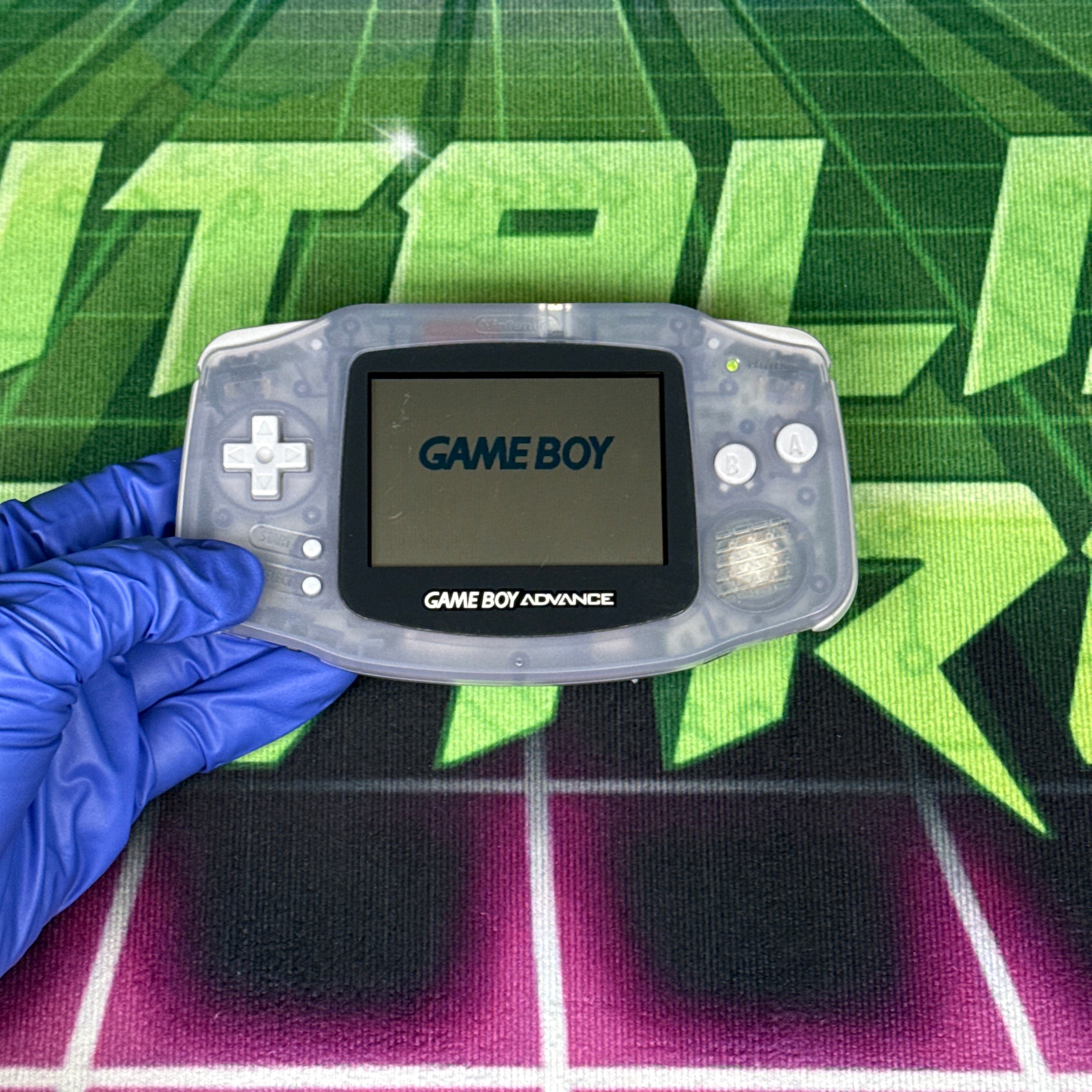 Nintendo GameBoy Advance – Glacier Blue – Tested & Working