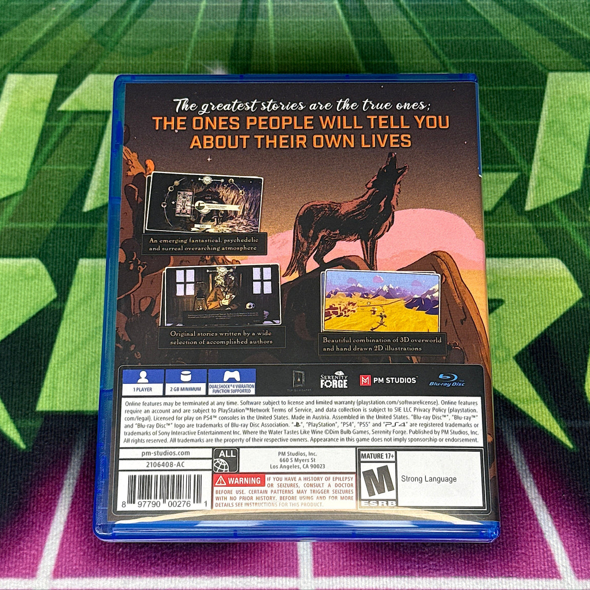 Where the Water Tastes Like Wine | PS4