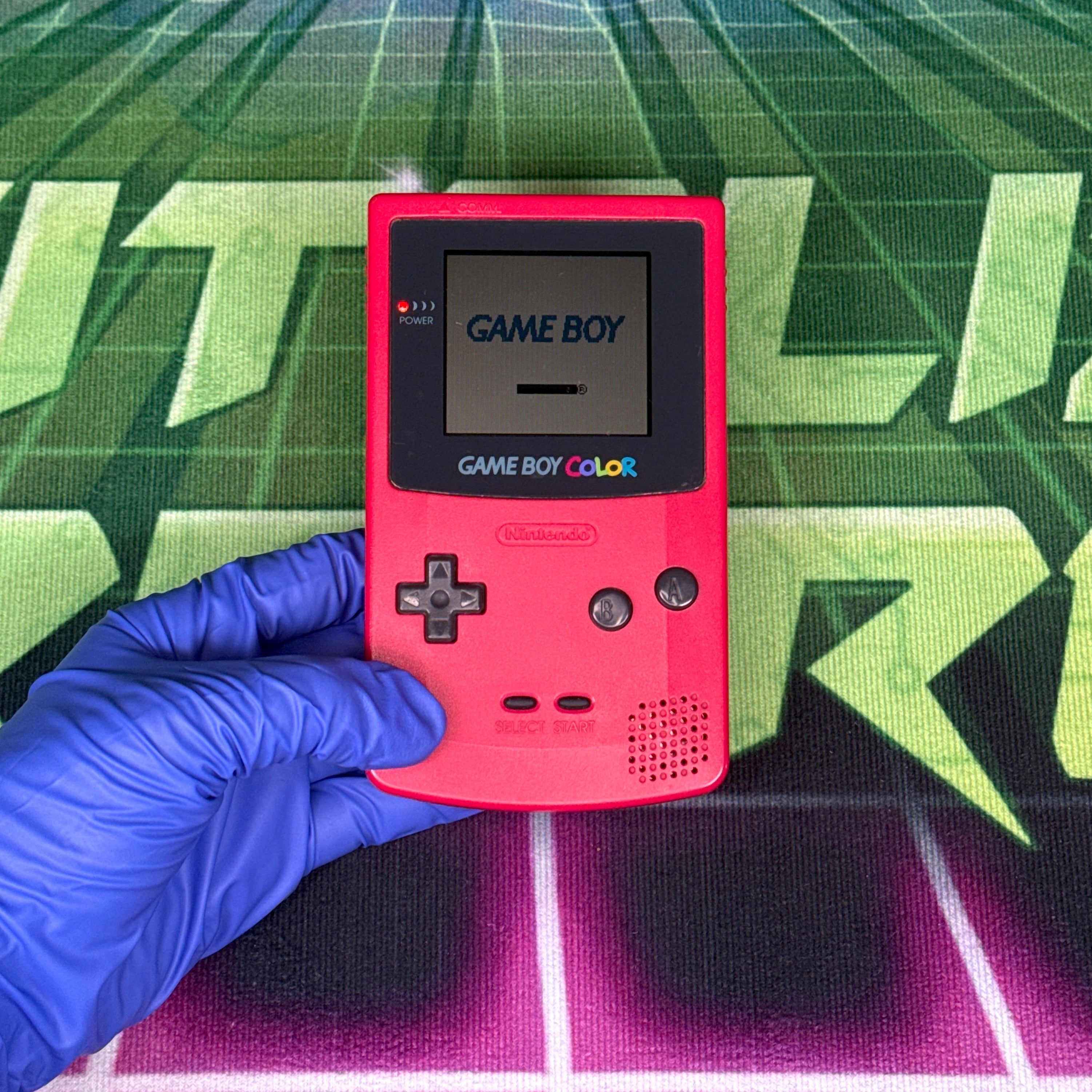 Nintendo GameBoy Color – Berry – Tested & Working