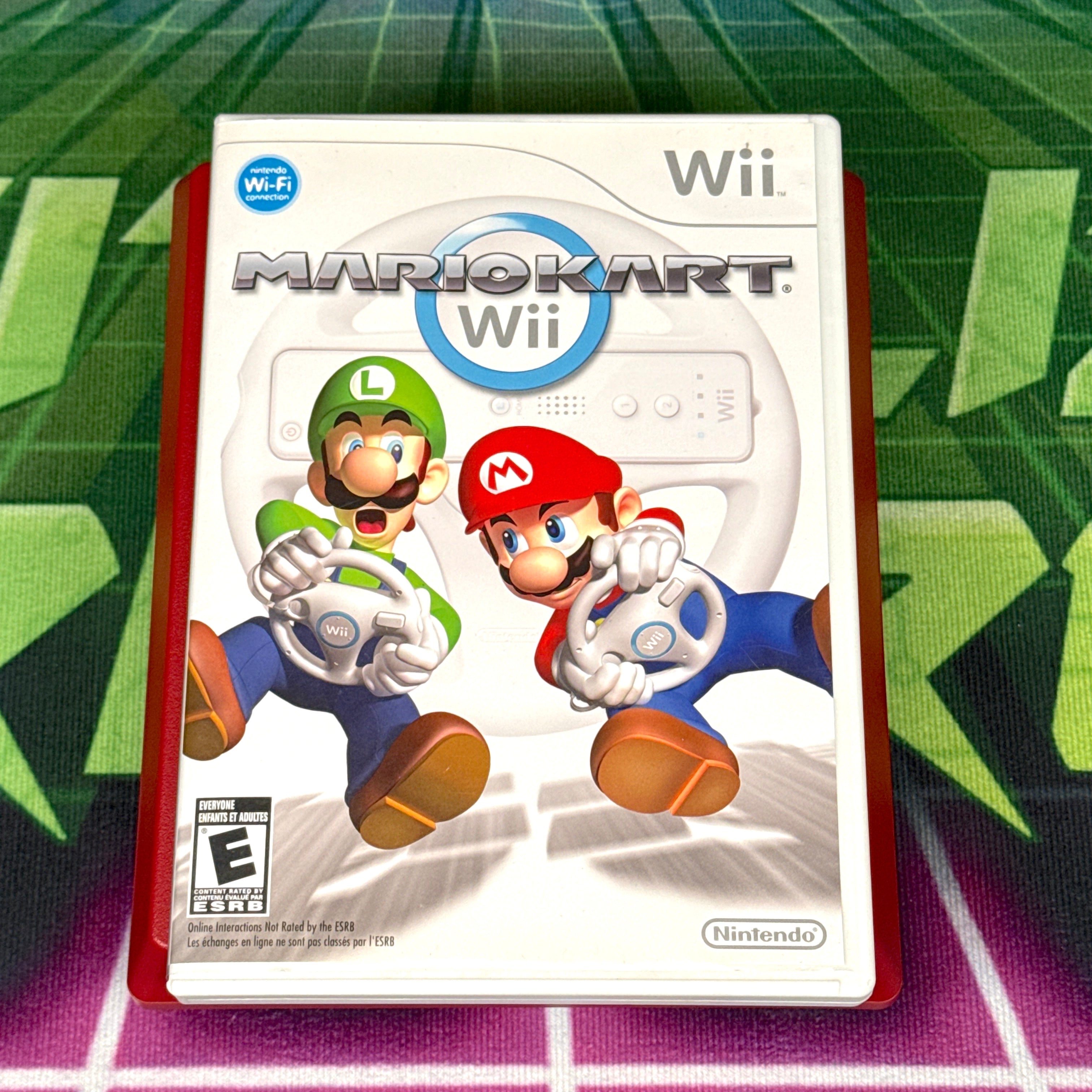 Nintendo Wii Mini Console – Red/Black - Mario Kart Bundle