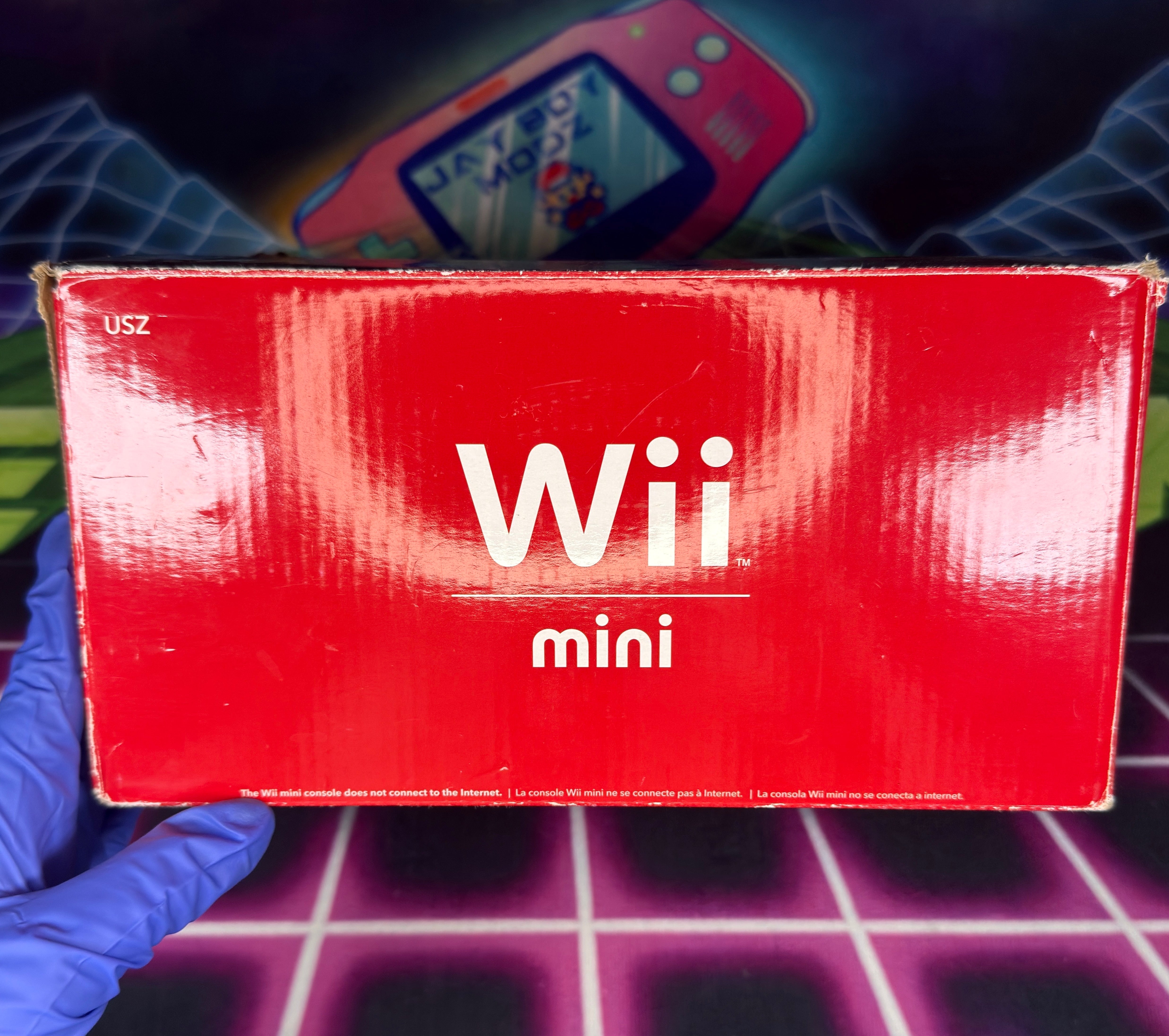 Nintendo Wii Mini Console – Red/Black - Mario Kart Bundle