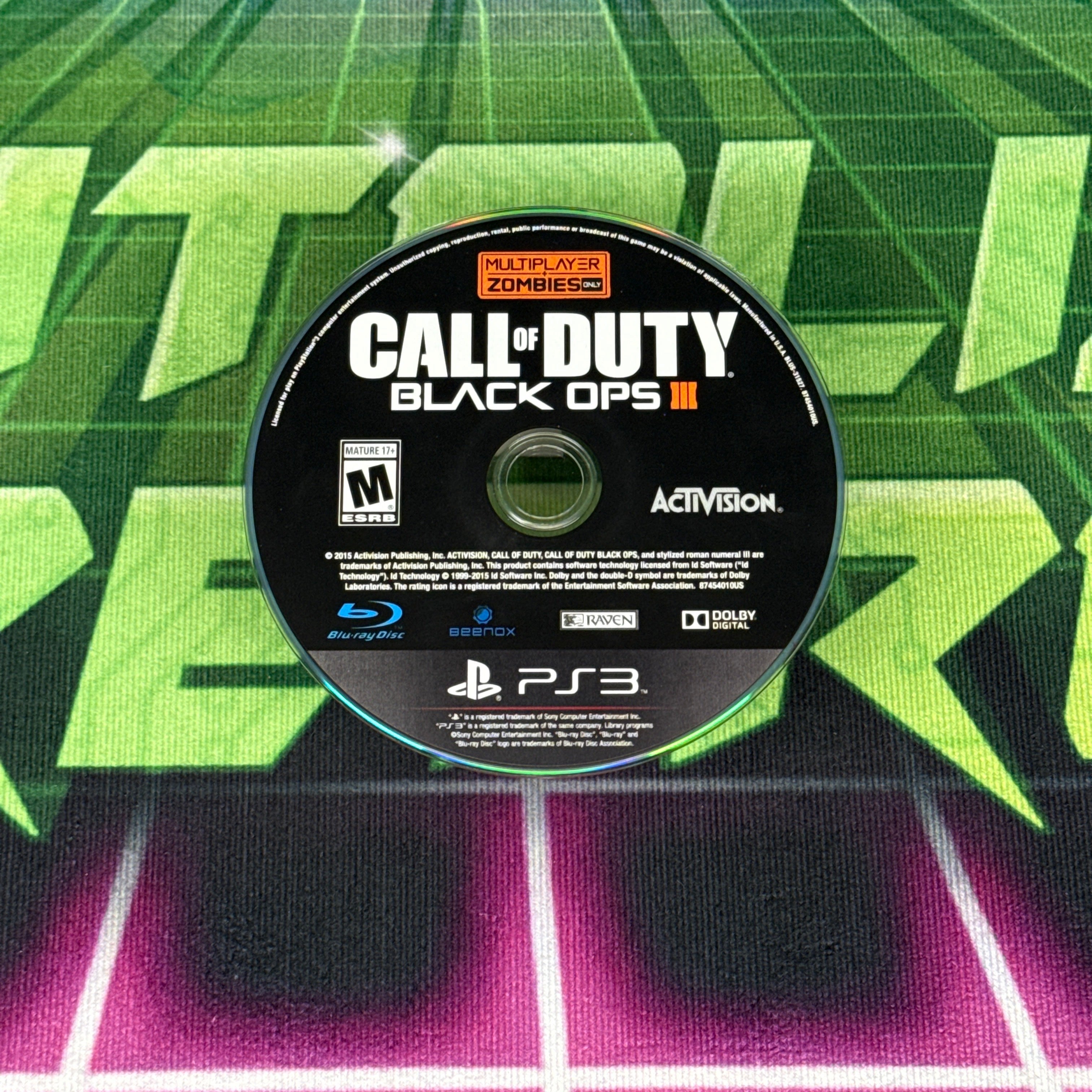 Call of Duty: Black Ops III - Multiplayer Zombies Only | PS3