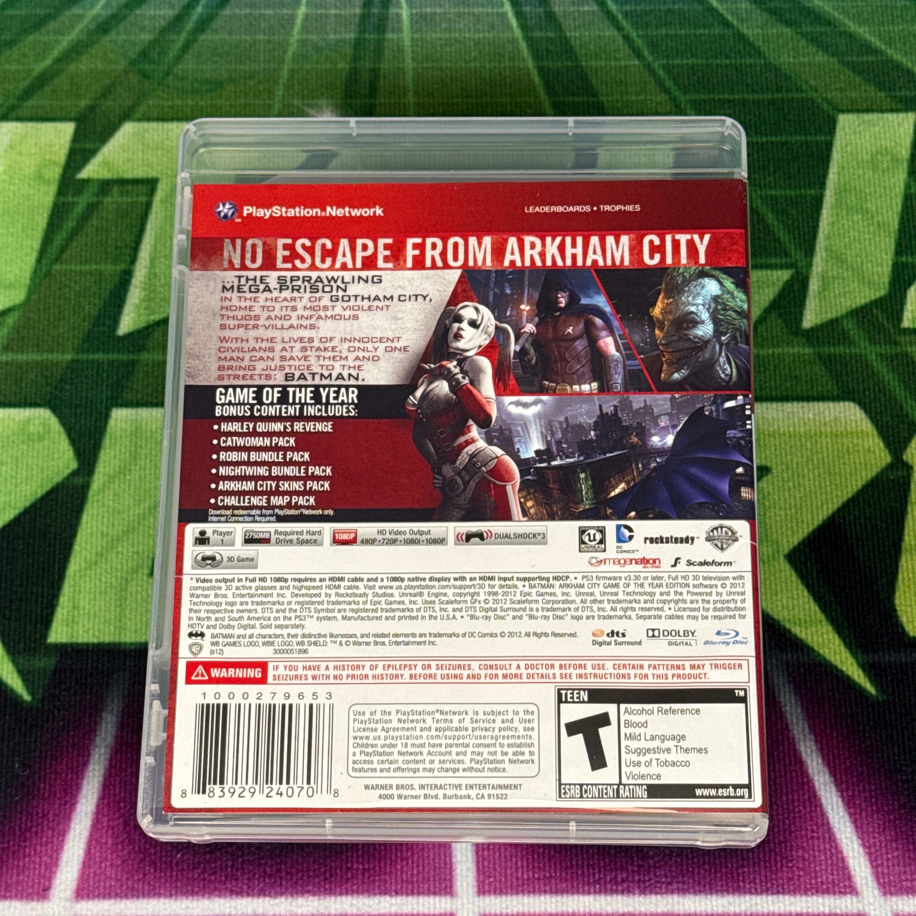 Batman: Arkham City (Game of the Year Edition - Greatest Hits) | PS3
