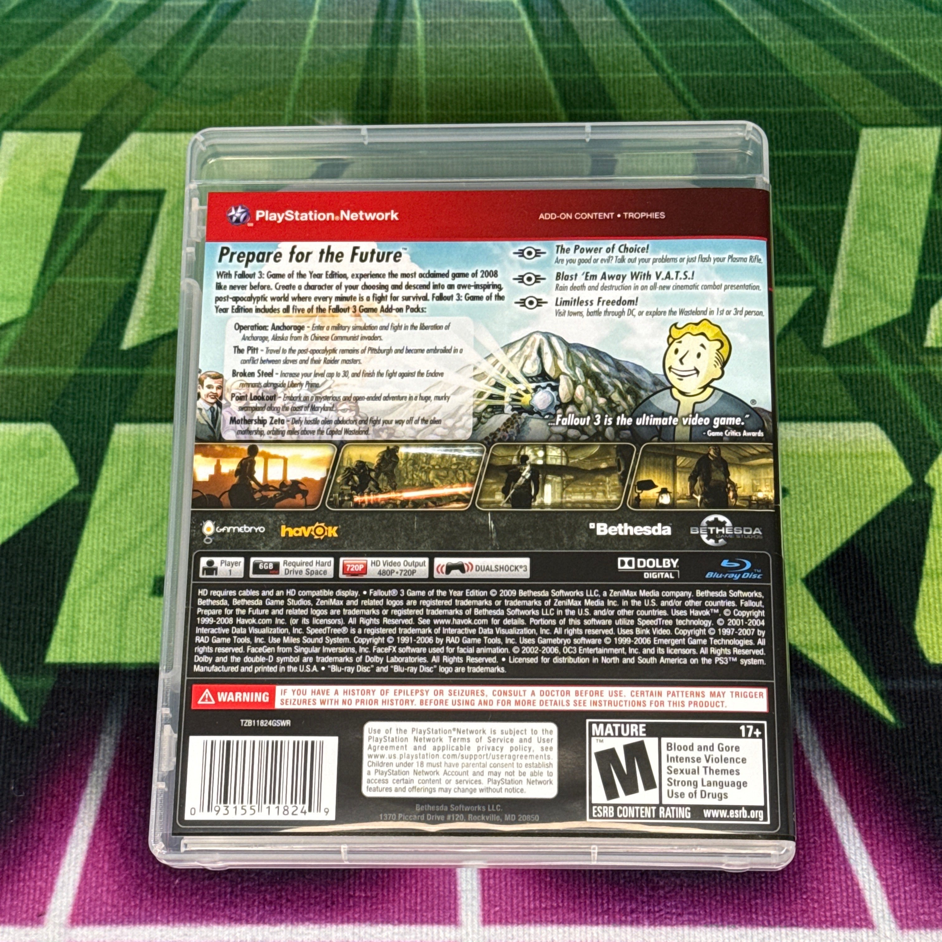 Fallout 3 (Game of the Year Edition - Greatest Hits) | PS3