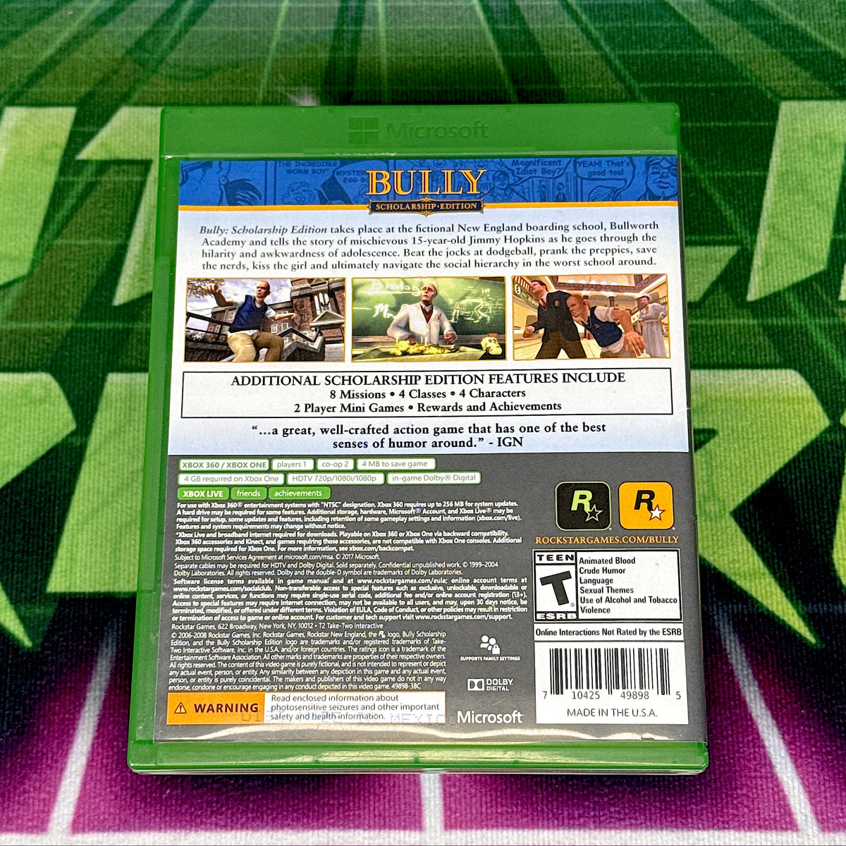 Bully: Scholarship Edition | Xbox One