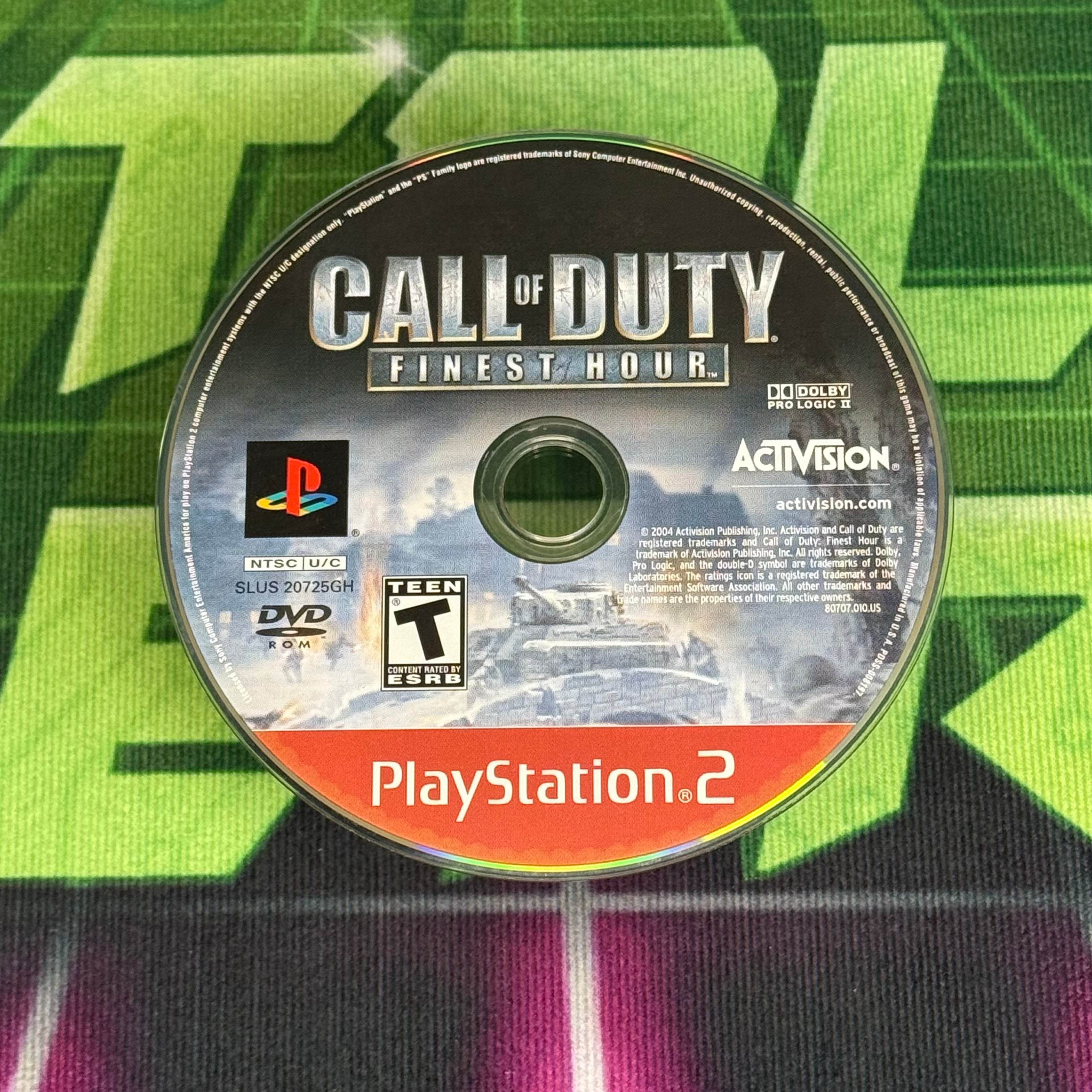 Call of Duty: Finest Hour (Greatest Hits) | PS2