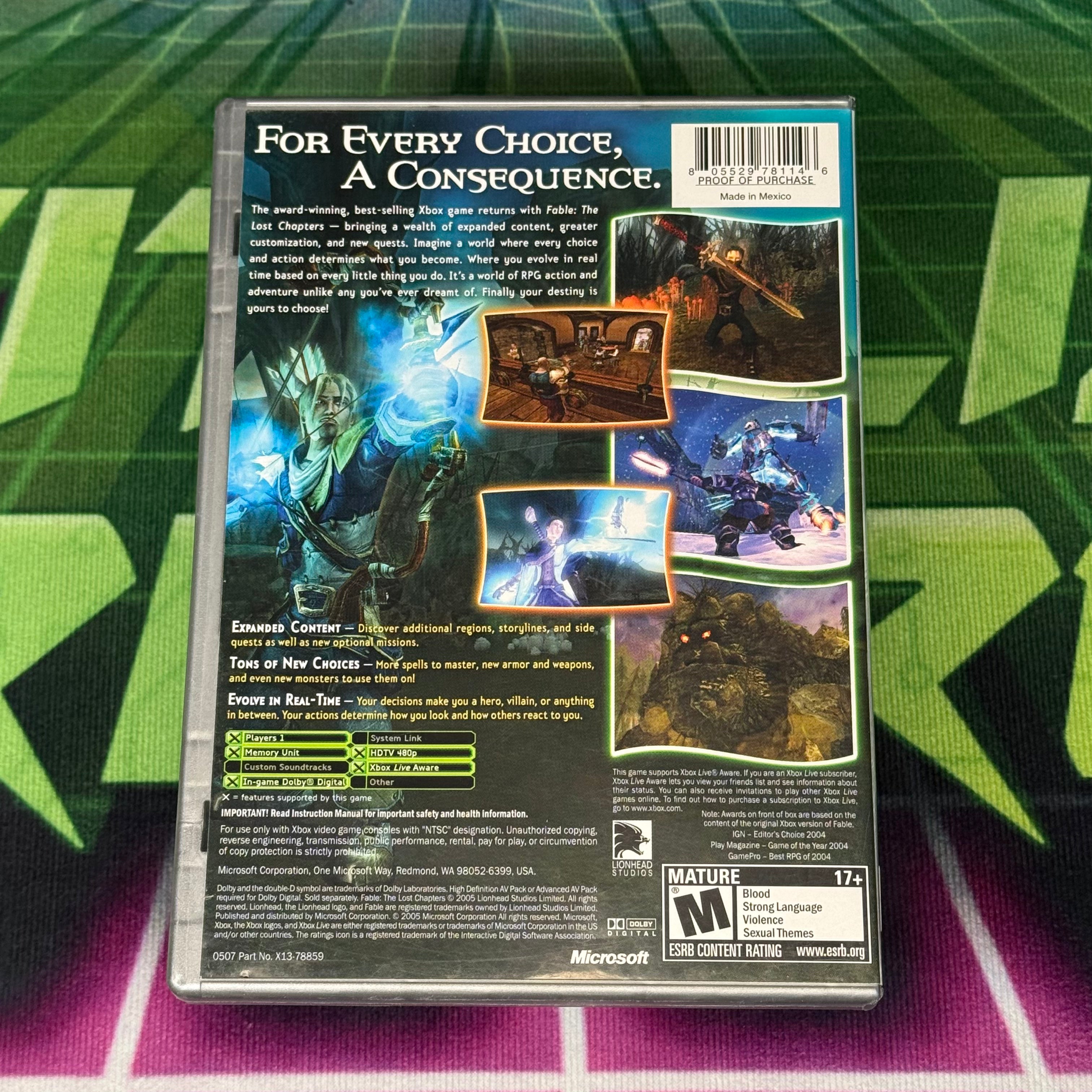 Fable: The Lost Chapters (Best of Platinum Hits) | Xbox