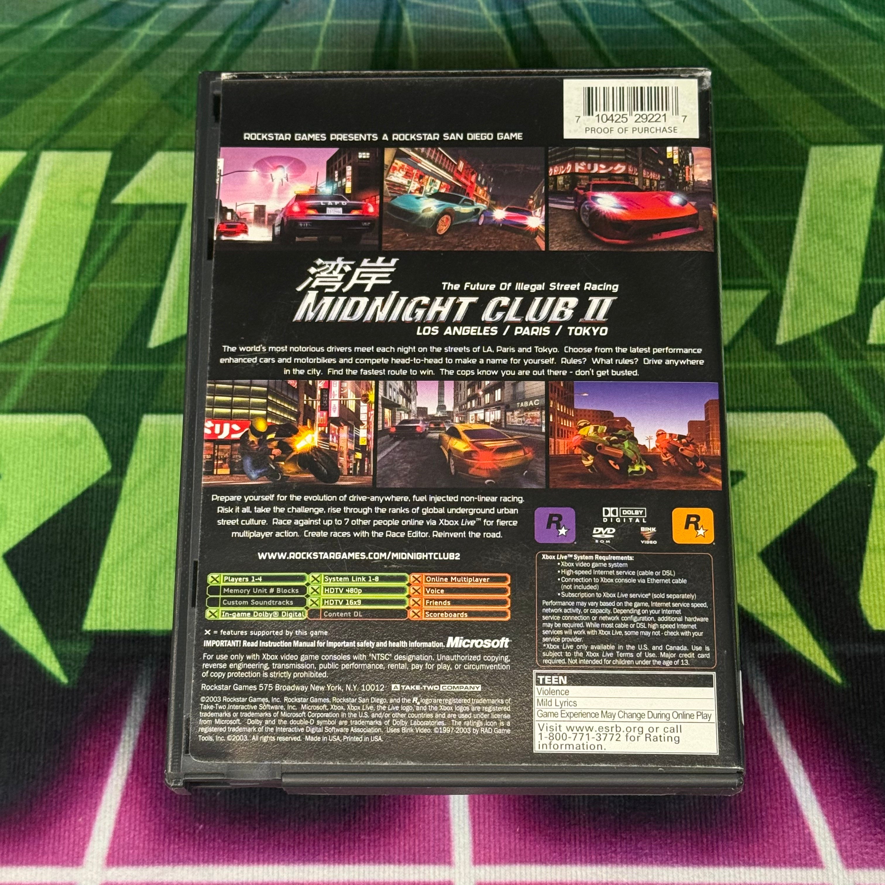 Midnight Club II | Xbox
