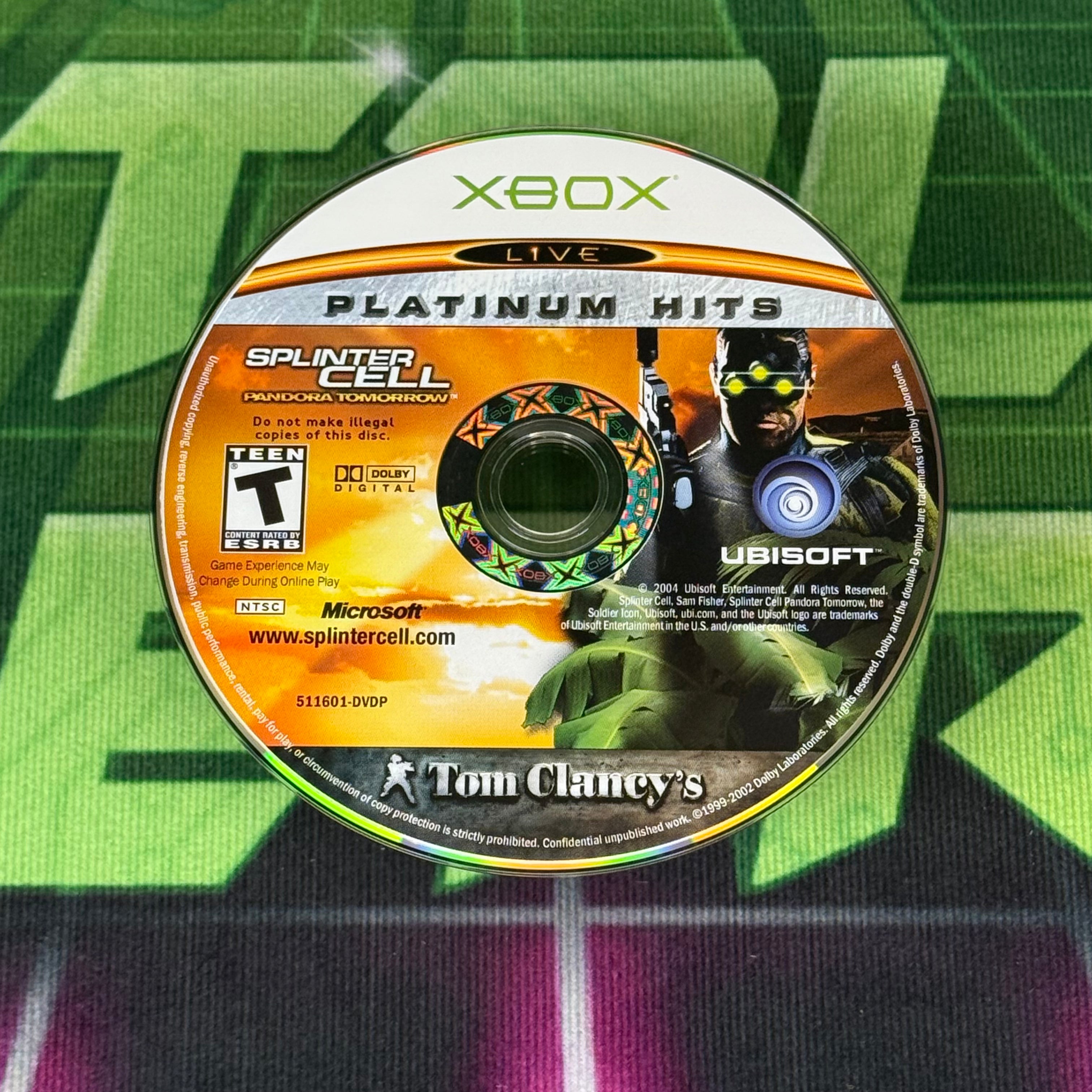 Tom Clancy’s Splinter Cell: Pandora Tomorrow | Xbox