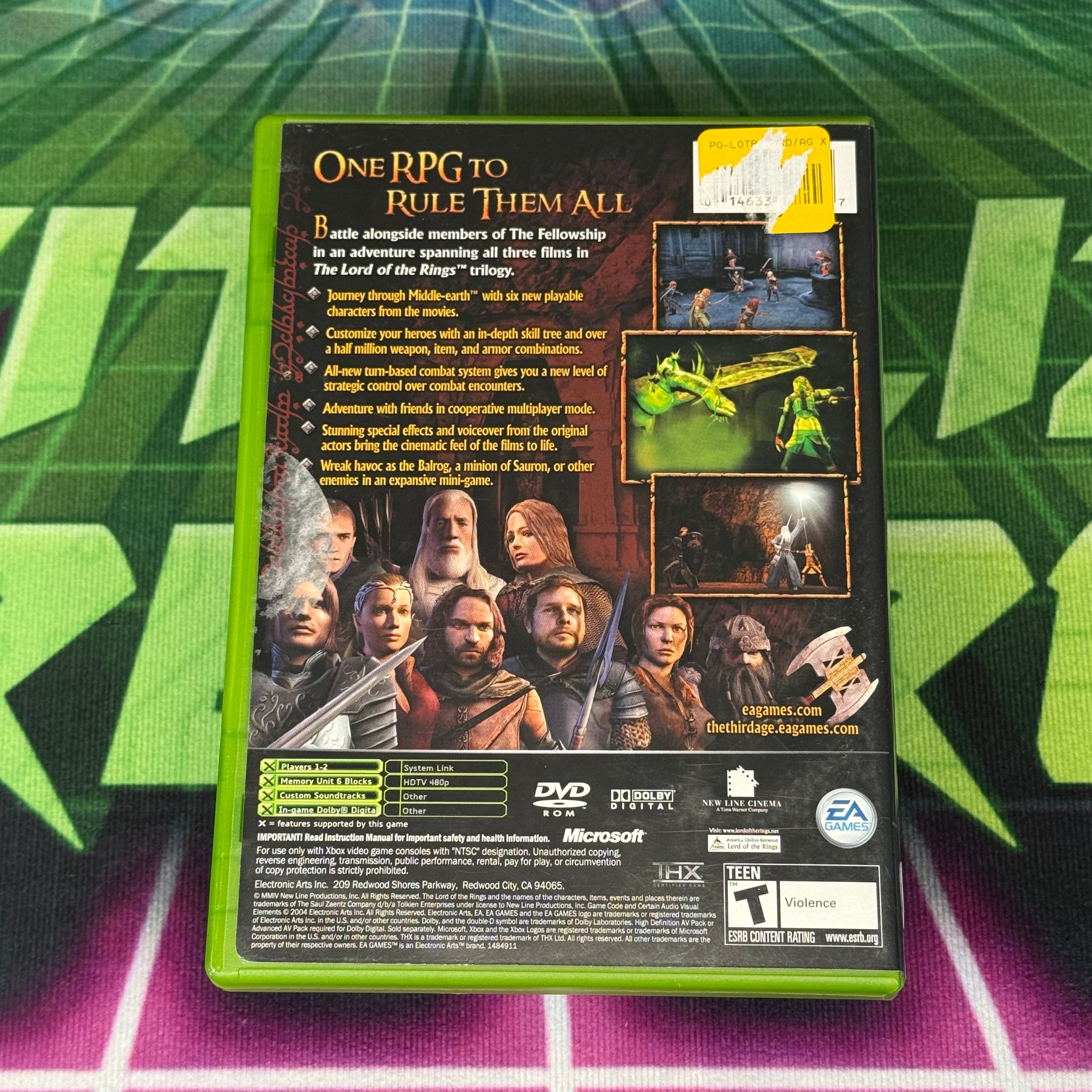 The Lord of the Rings: The Third Age | Xbox