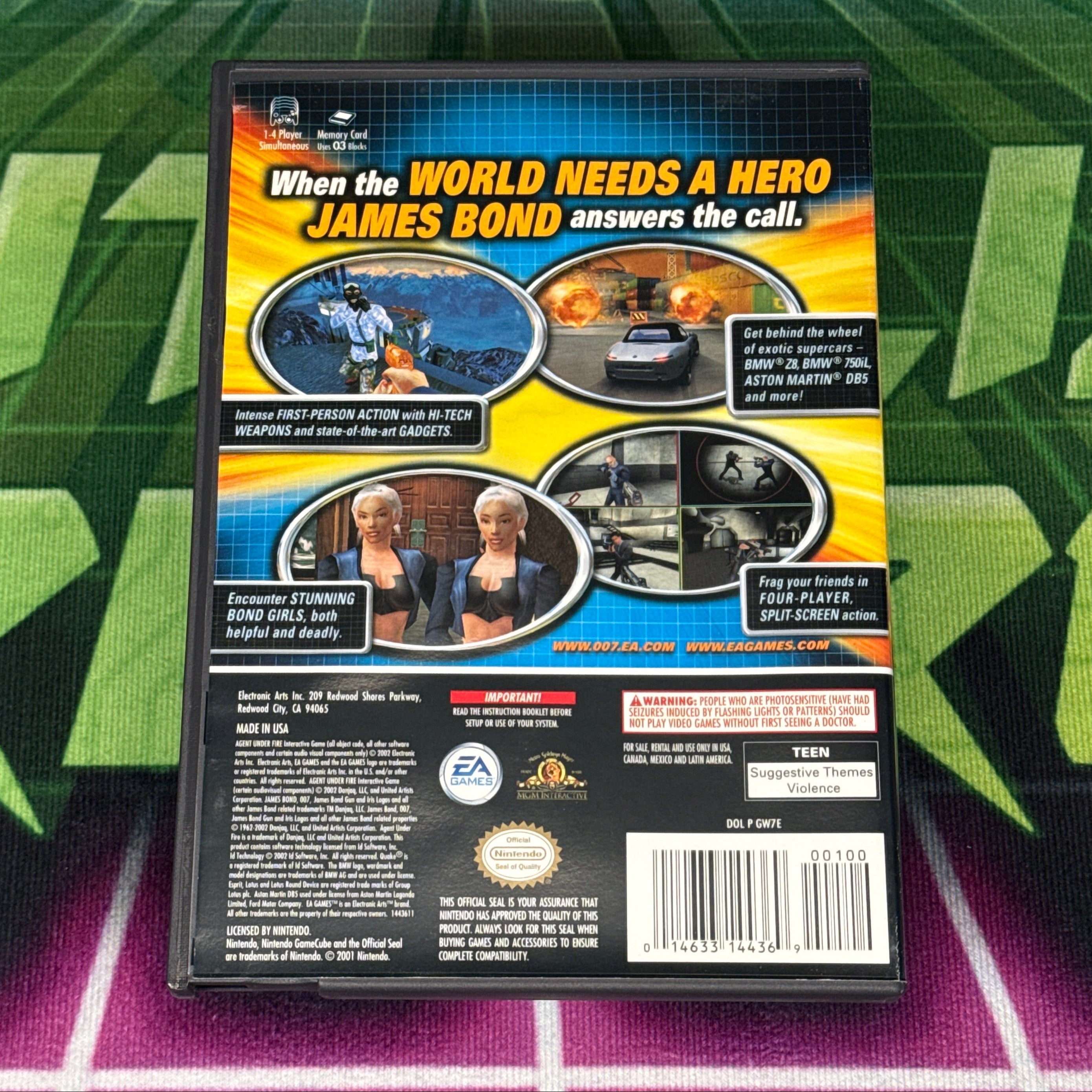 007 Agent Under Fire | Nintendo Gamecube