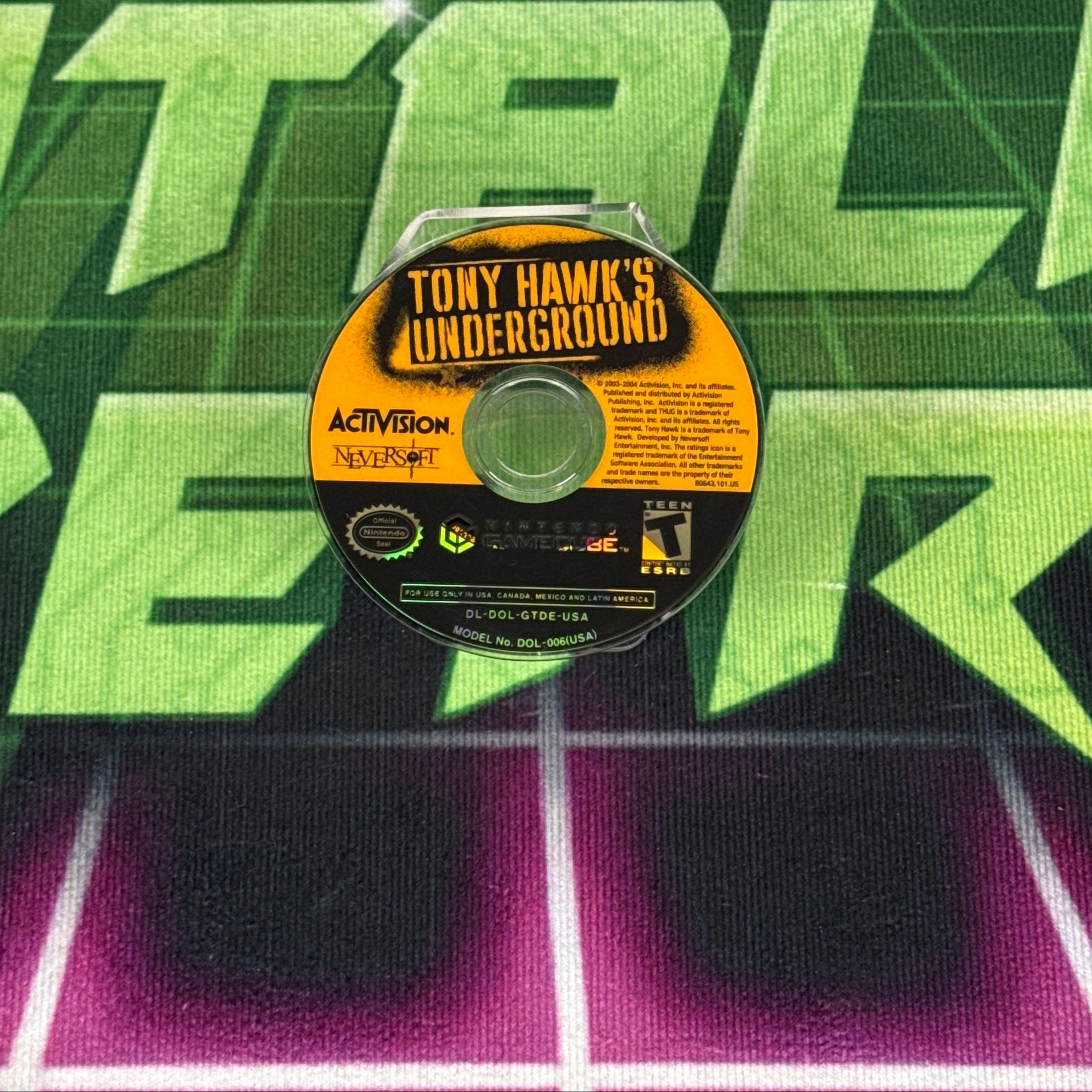 Tony Hawk Underground | Nintendo Gamecube