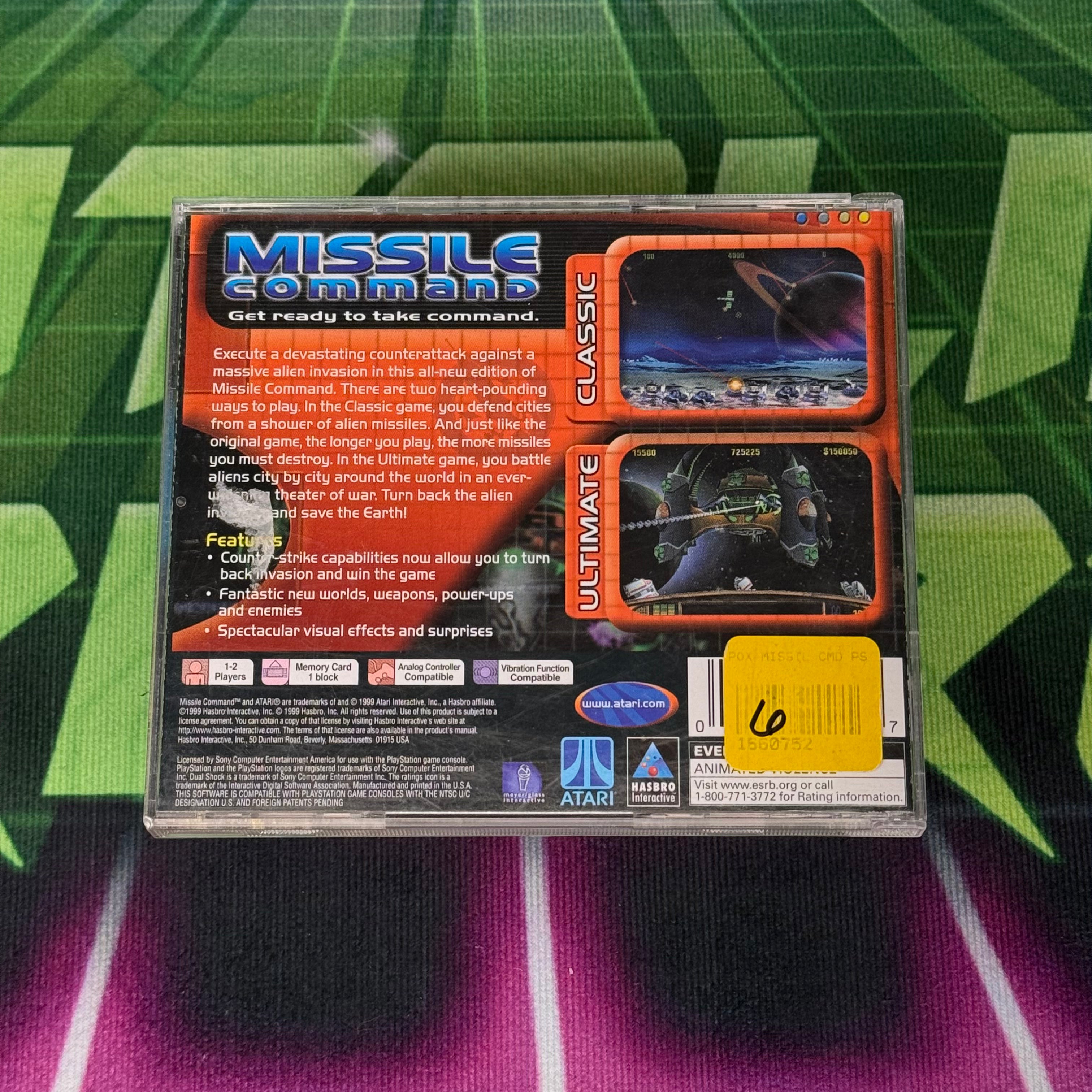 Missile Command | PS1